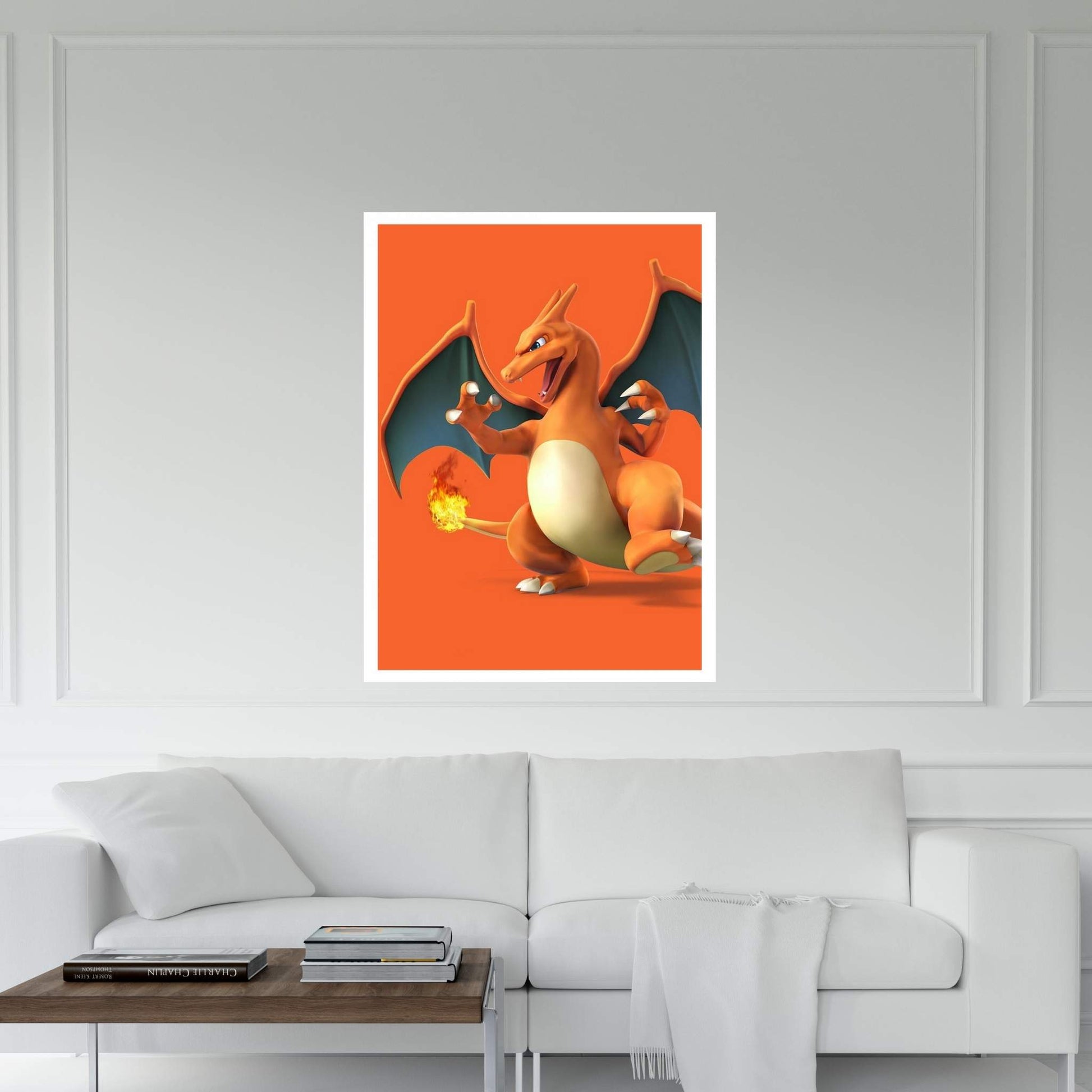 Pokémon - Charizard Canvas Wall Art - Y Canvas