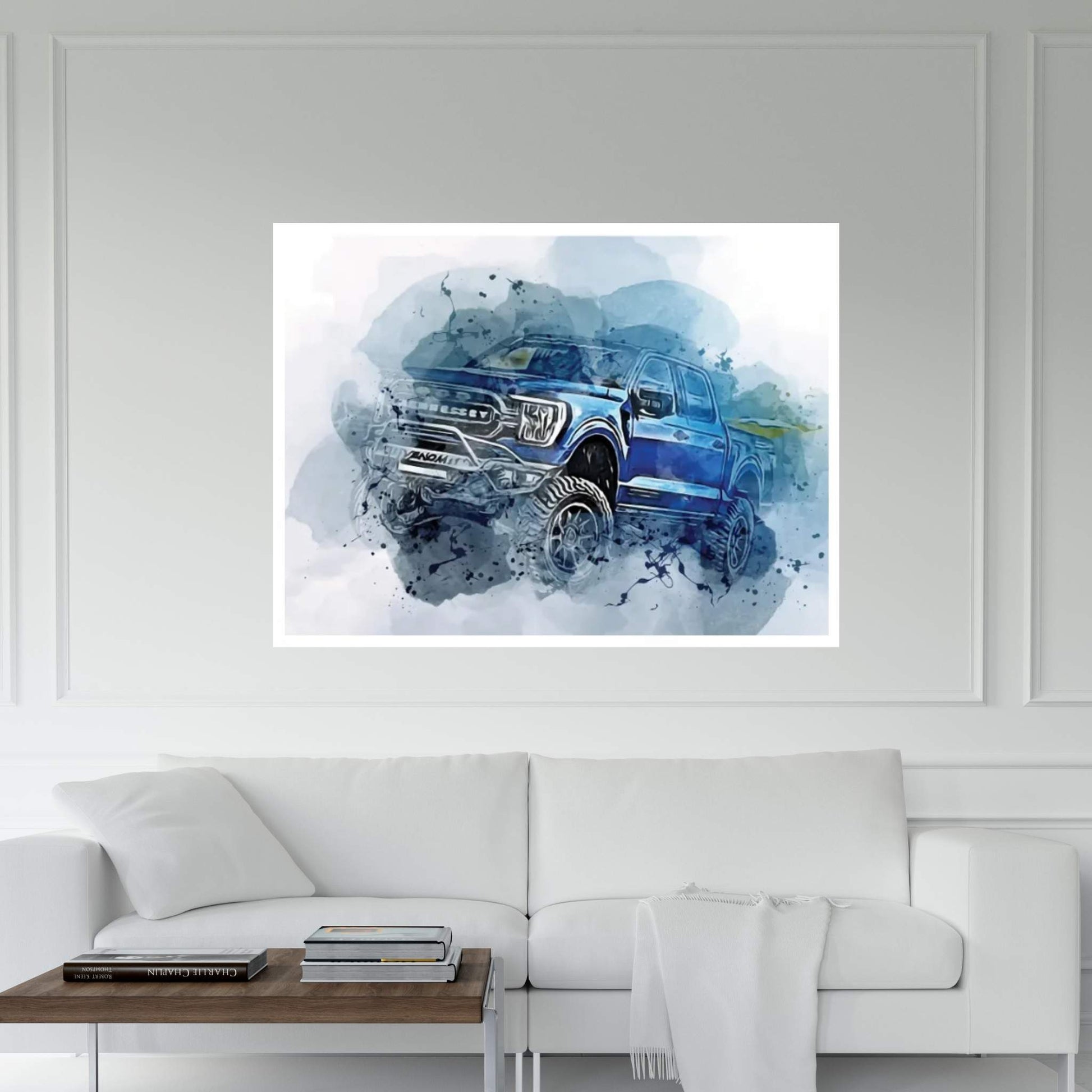 Hennessey Venom 800 F-150 Cars Creative Ford F-150 Cars Ford Canvas Wall Art - Y Canvas