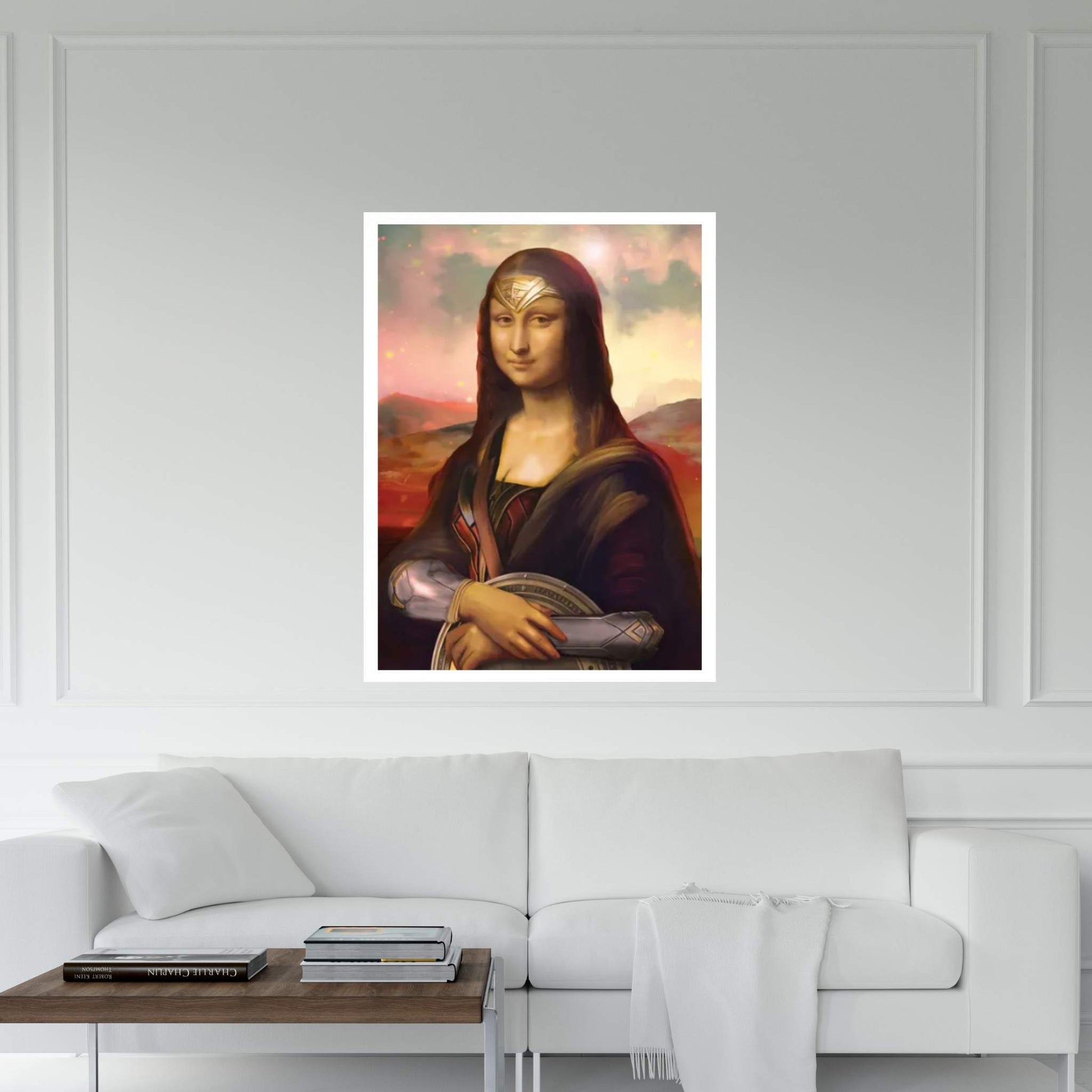 Wonder Mona Lisa Canvas Wall Art - Y Canvas