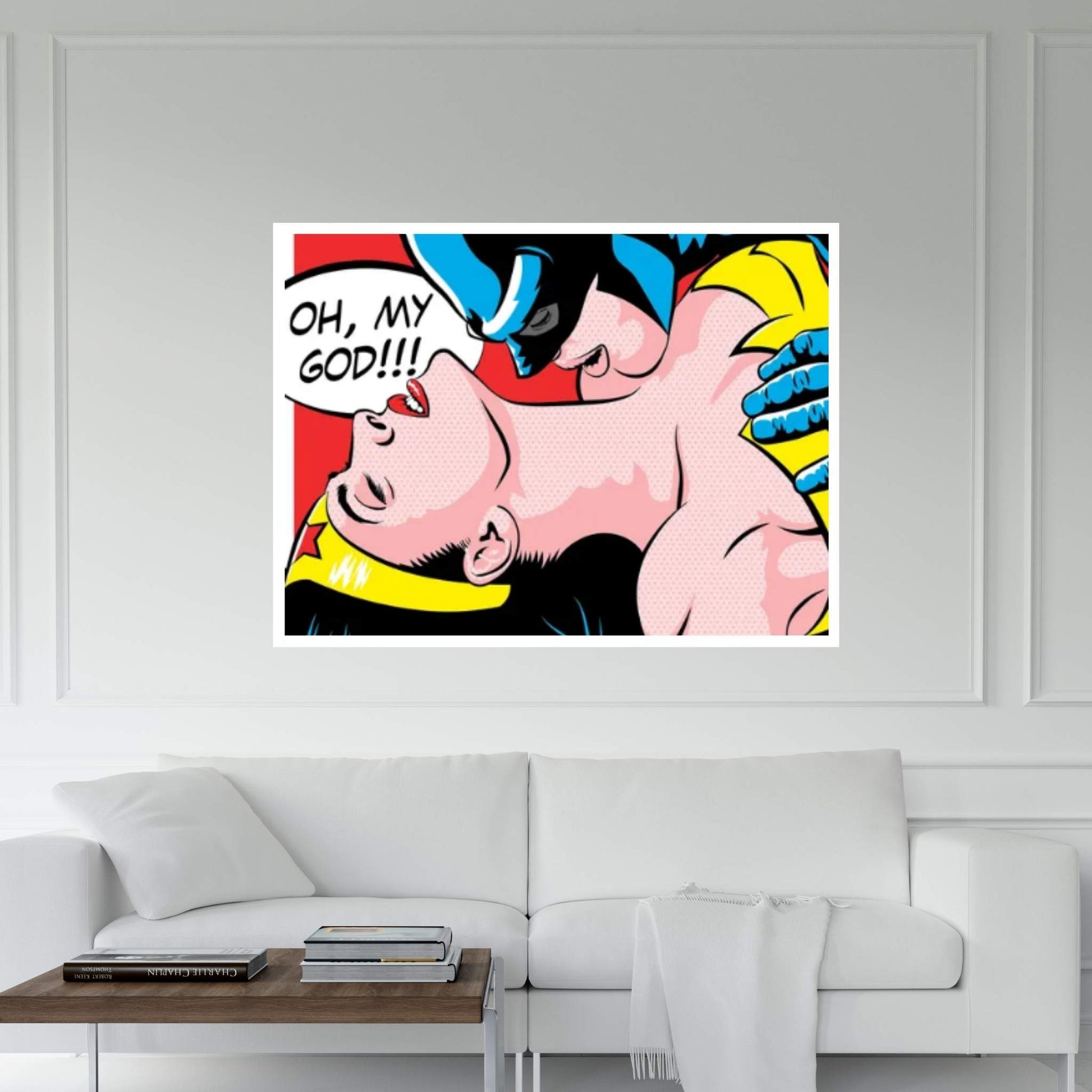 Heroes Love I Canvas Wall Art - Y Canvas