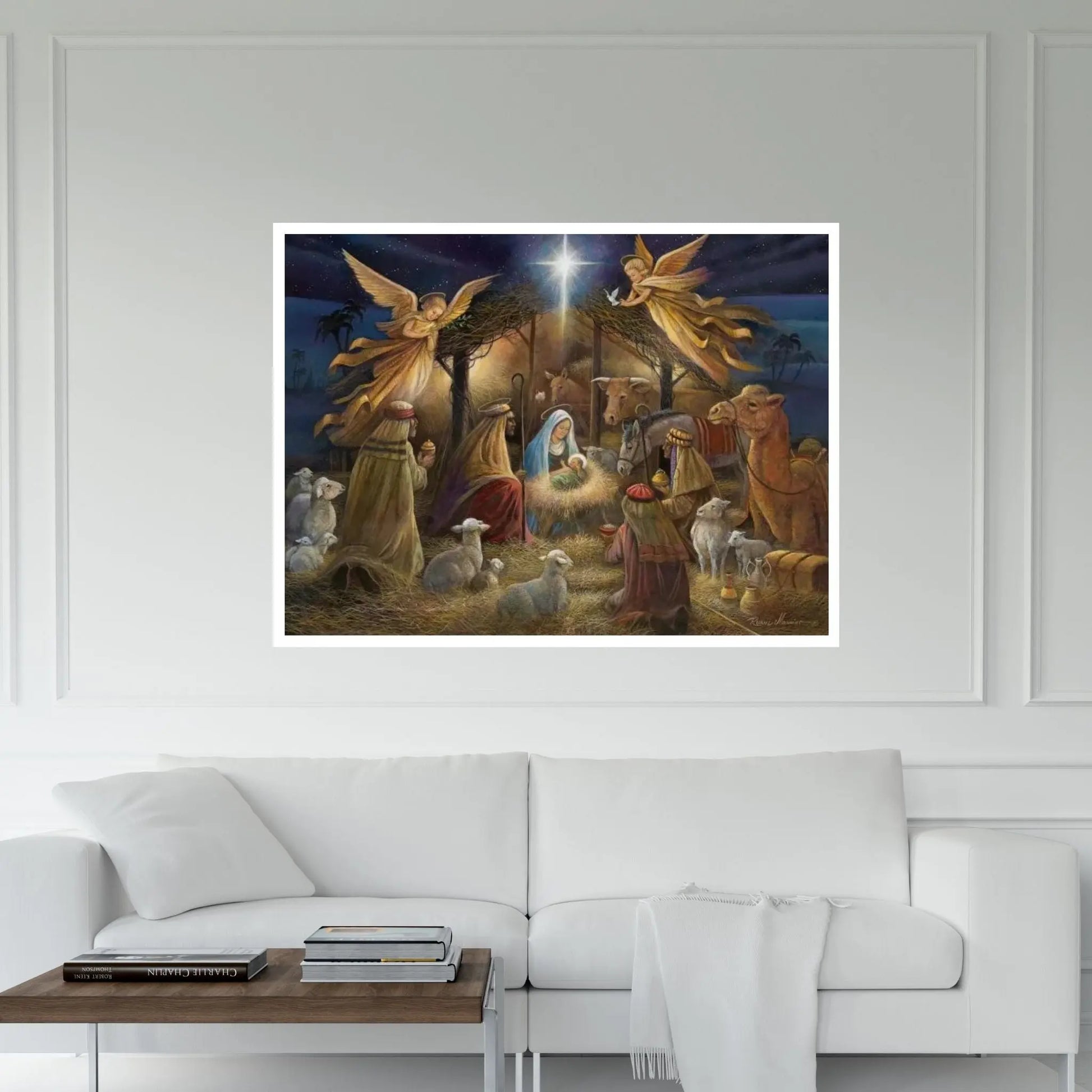 Nativity Canvas Wall Art - Y Canvas