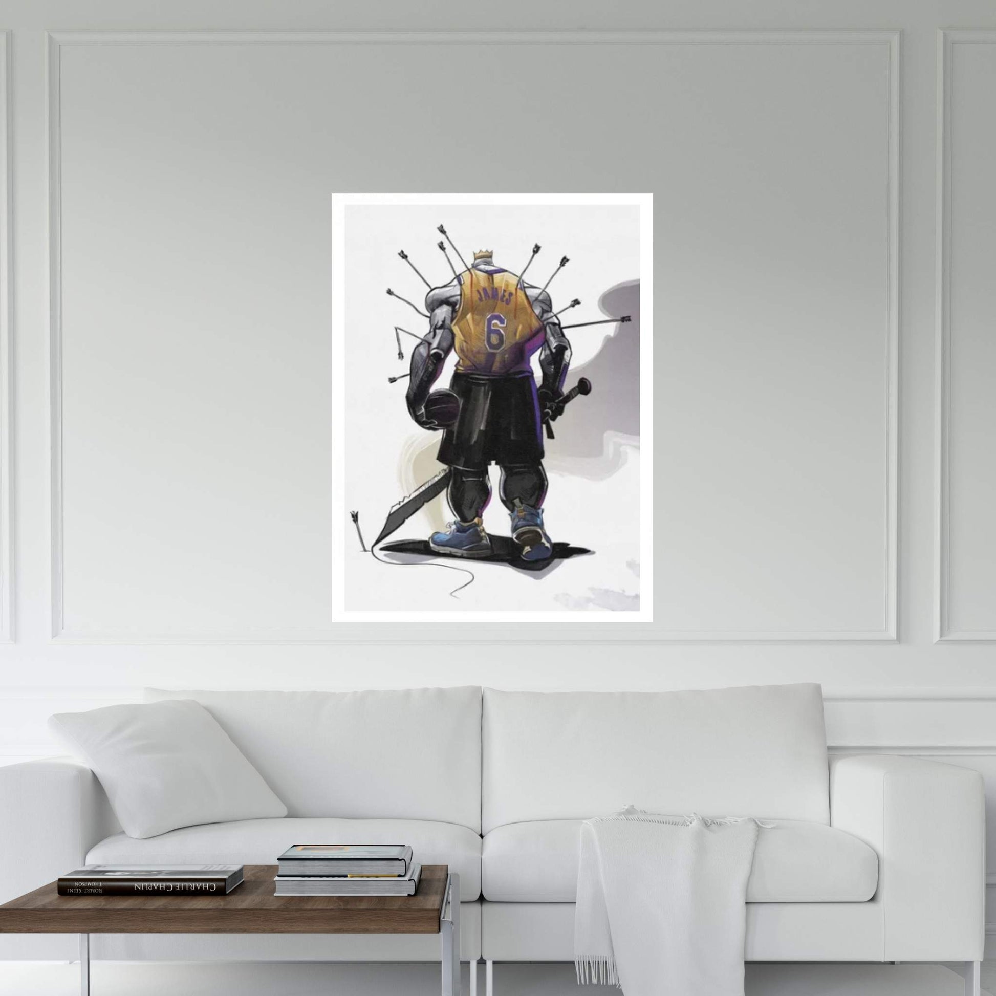 The Last Warrior Canvas Wall Art - Y Canvas