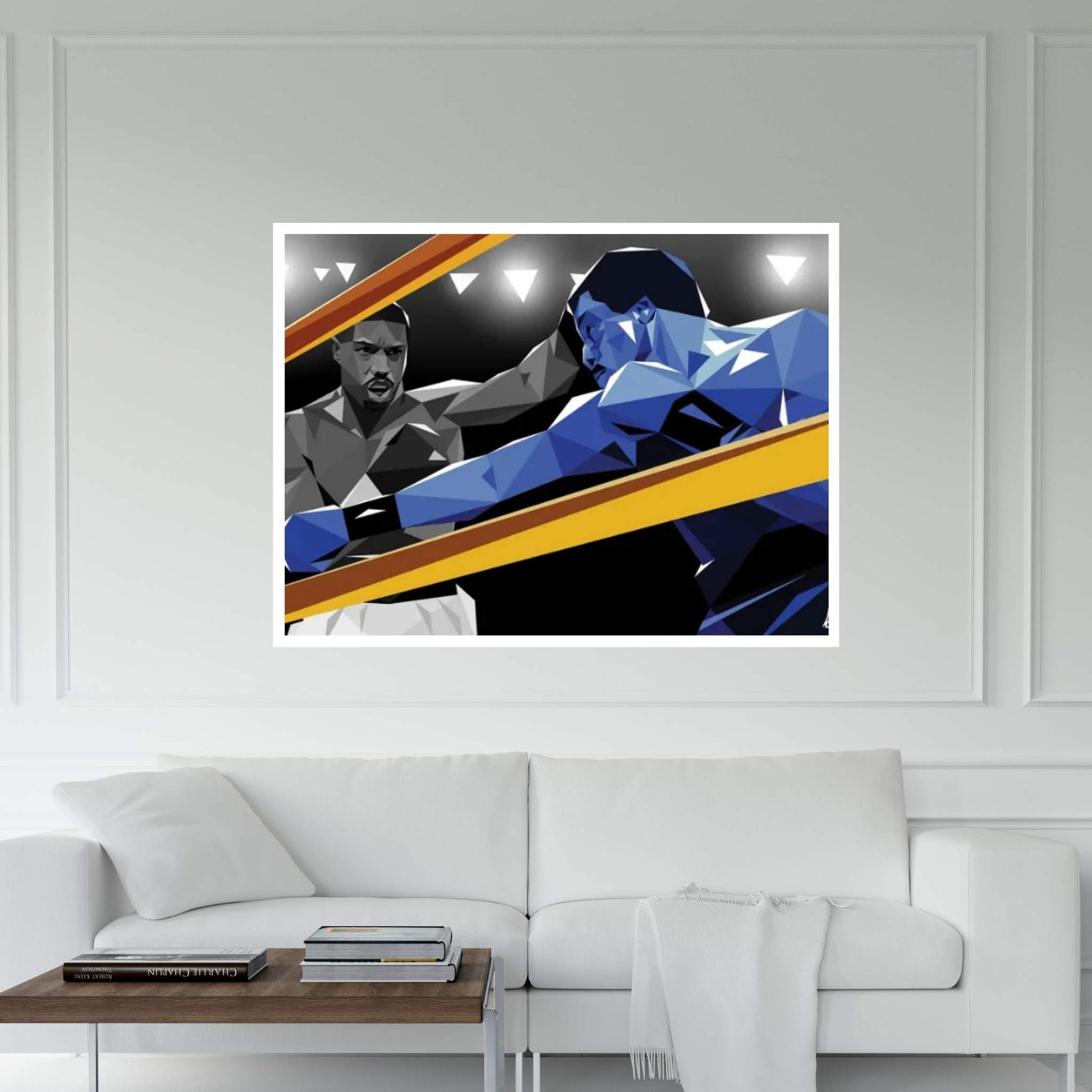 Adonis Vs. Apollo Canvas Wall Art - Y Canvas