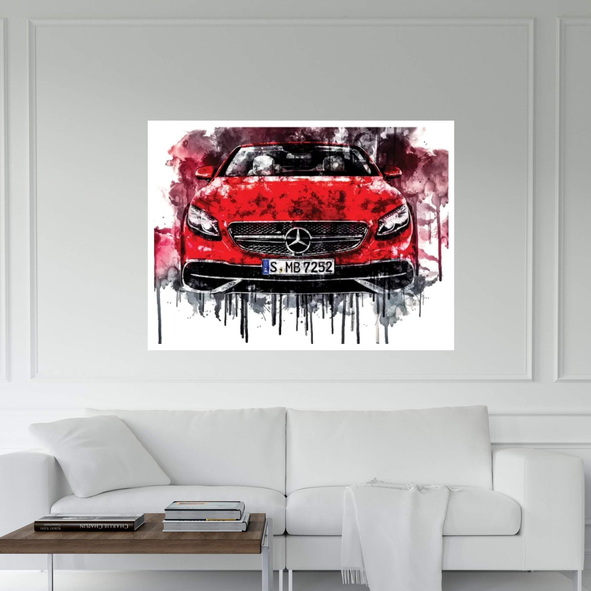 2017 Mercedes Maybach S650 Cabriolet Canvas Wall Art - Y Canvas