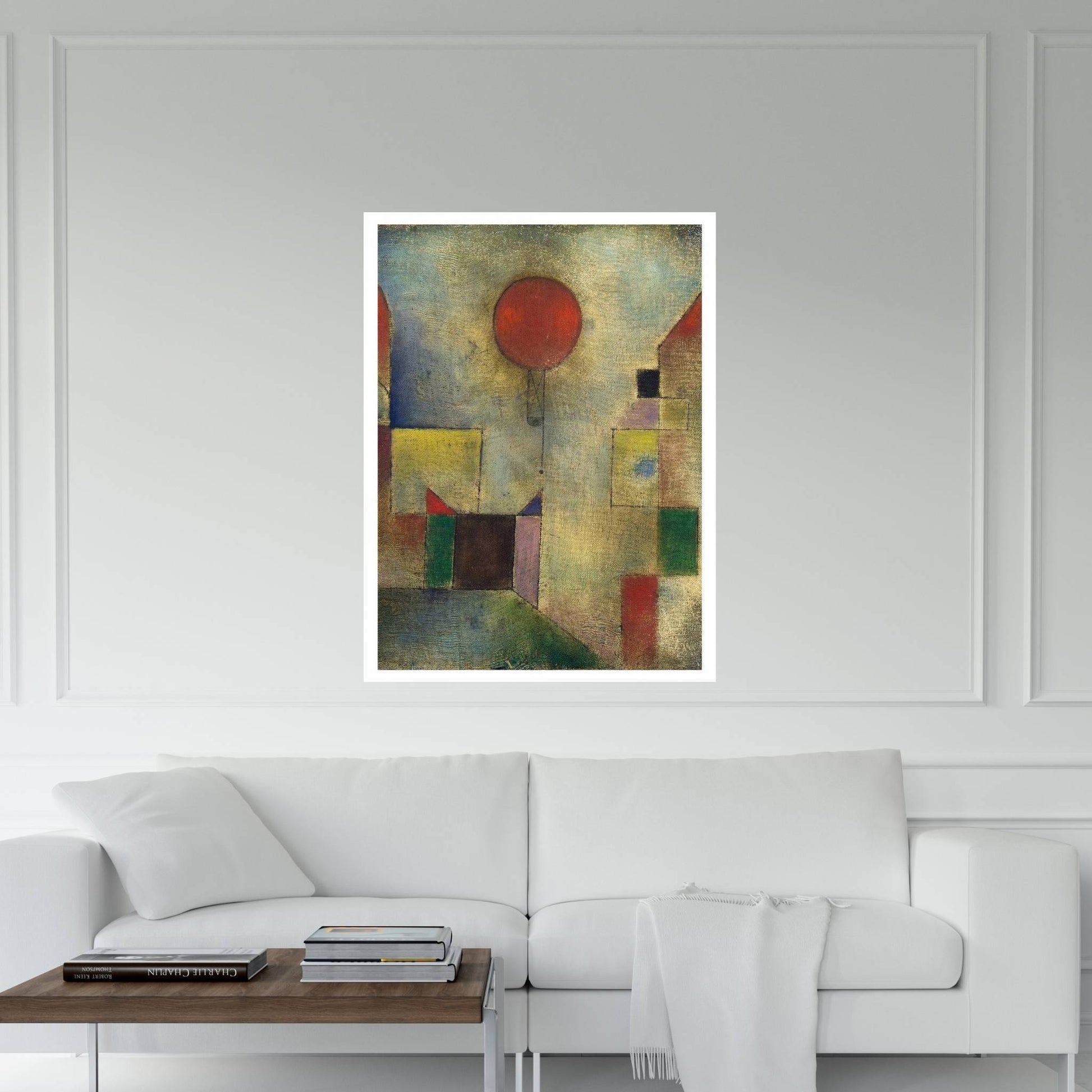 The Red Balloon Canvas Wall Art - Y Canvas