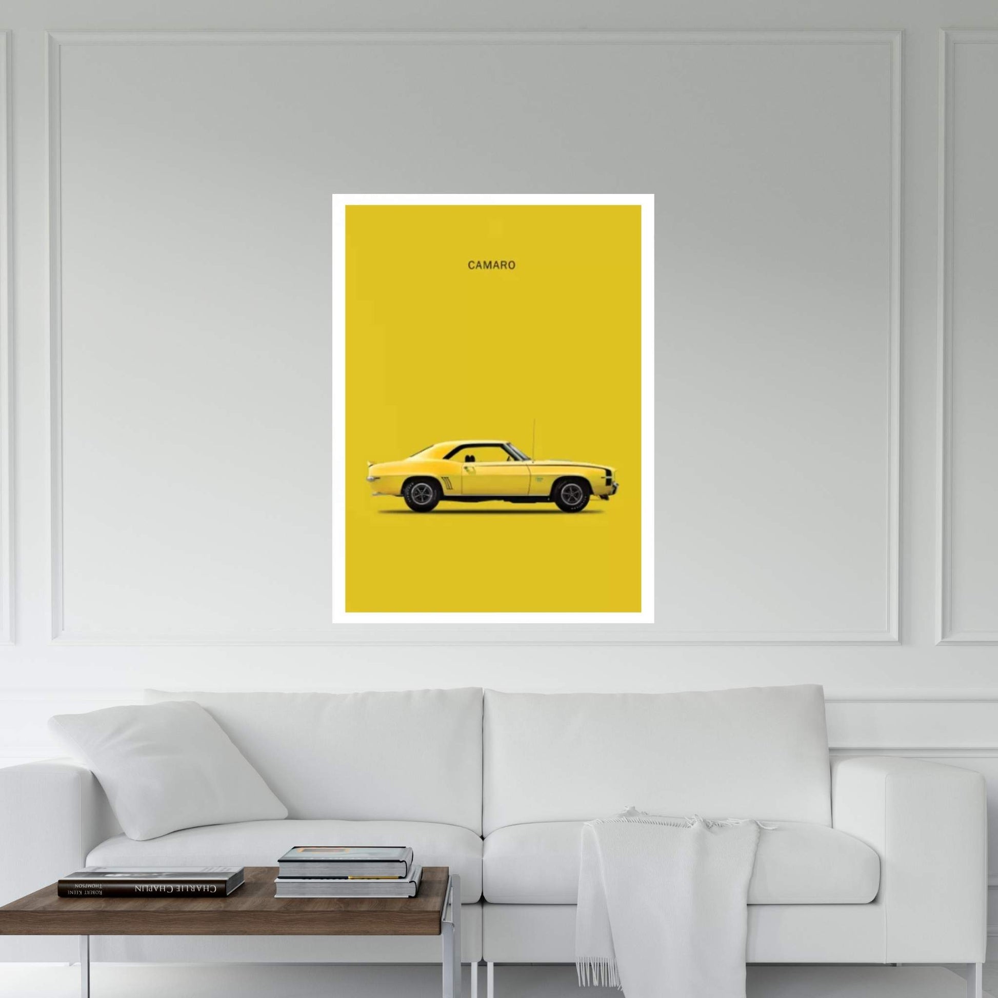 1969 Chevrolet Camaro Canvas Wall Art - Y Canvas