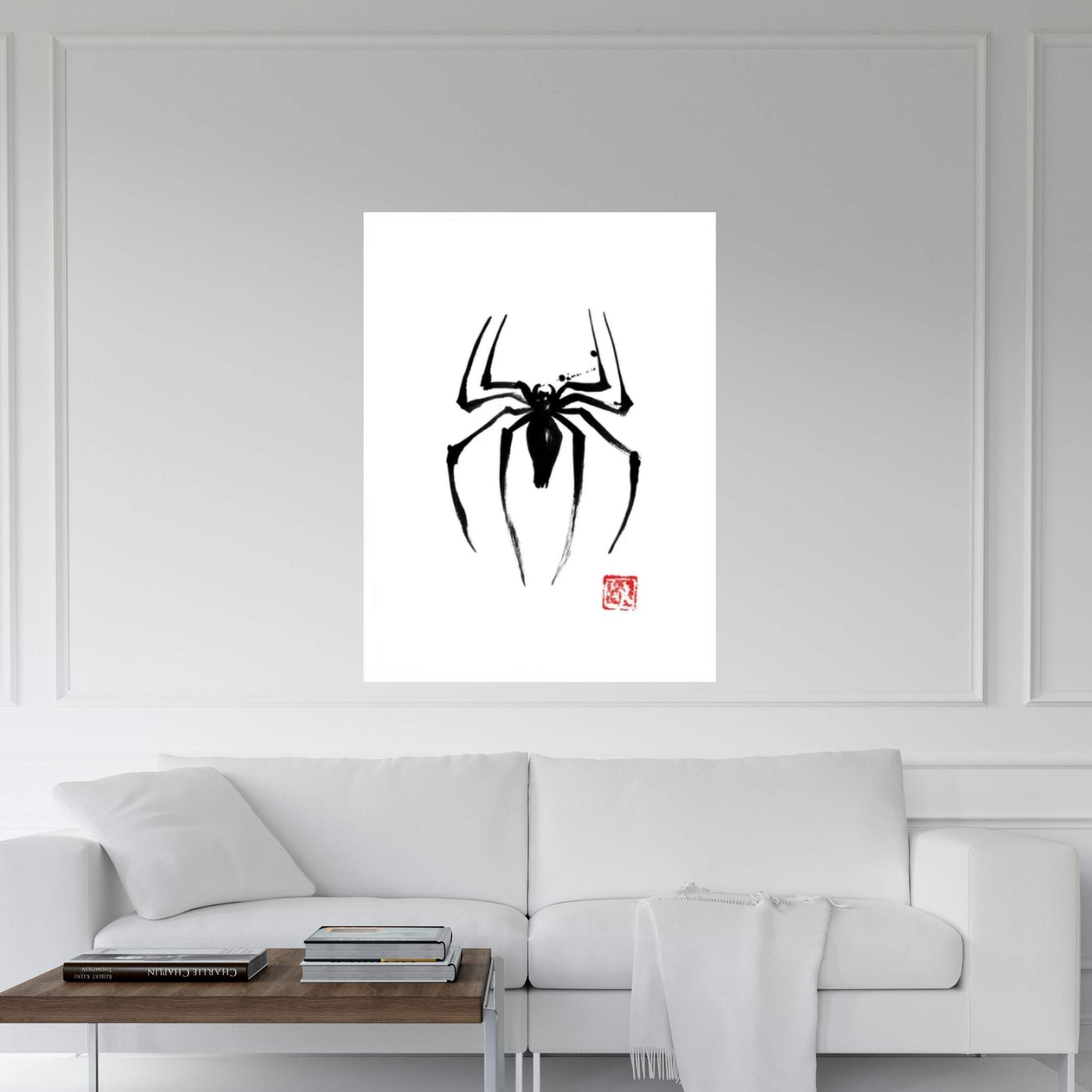 Spider Canvas Wall Art - Y Canvas