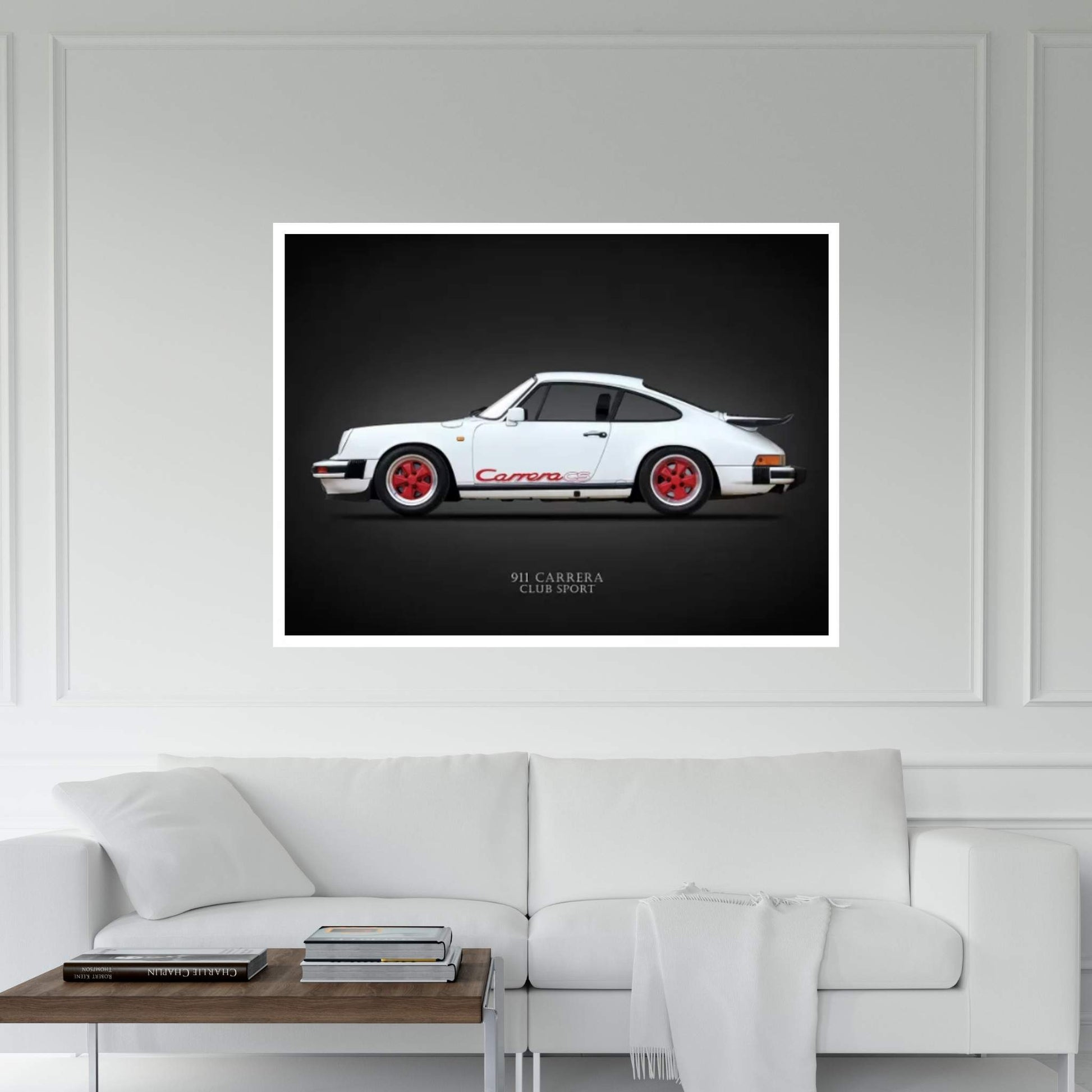 Porsche Carrera Club Sport '88 Canvas Wall Art - Y Canvas