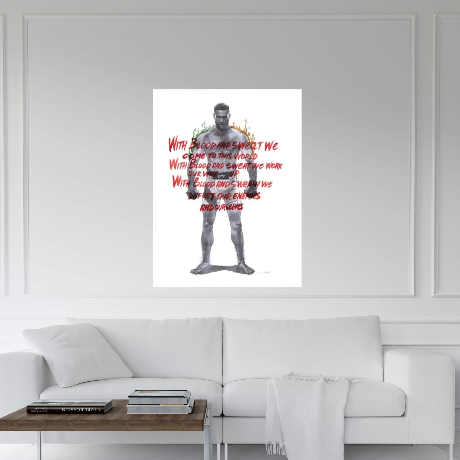 Warrior Of His Country Canvas Wall Art - Y Canvas