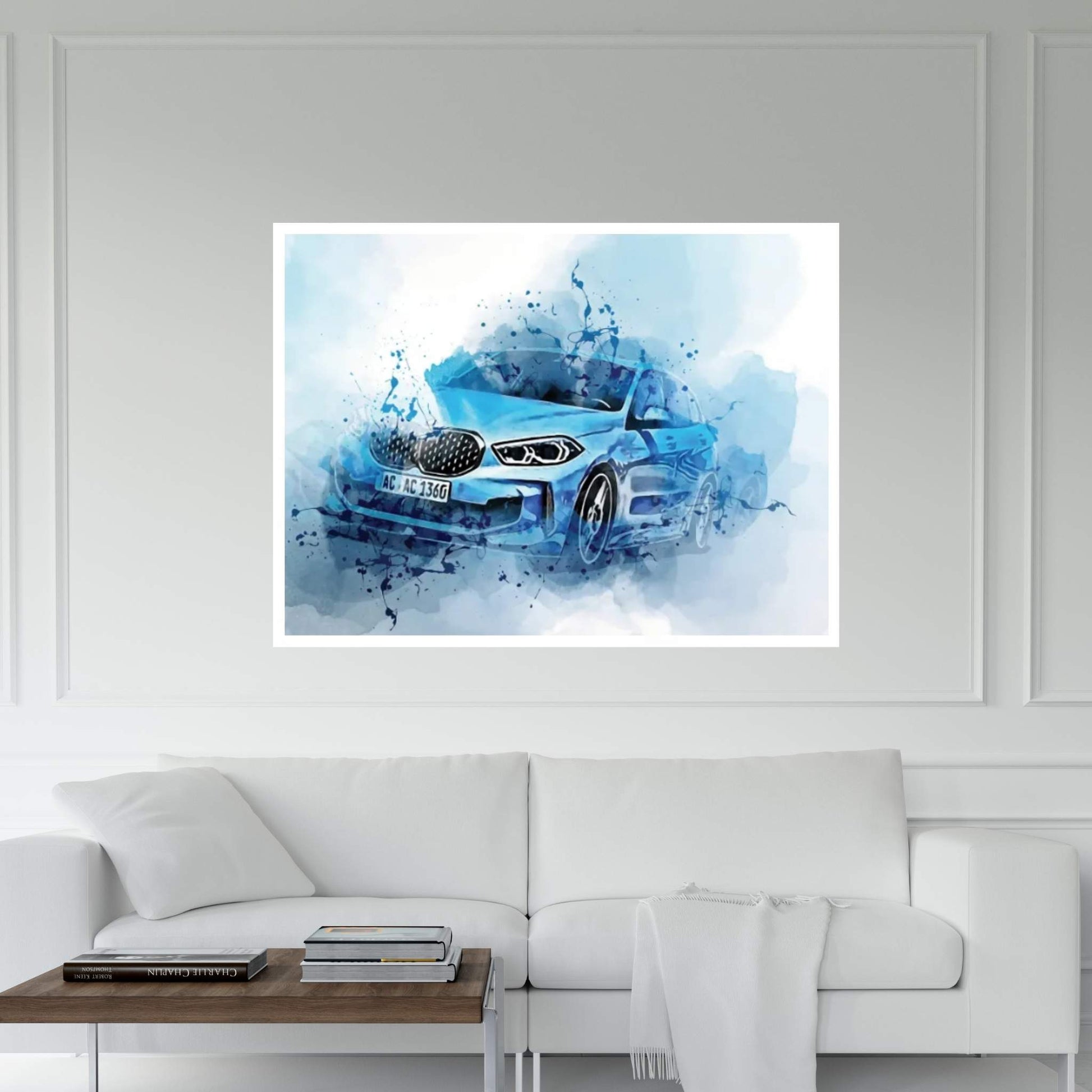 Ac Schnitzer BMW M135I Xdrive 2021 Canvas Wall Art - Y Canvas