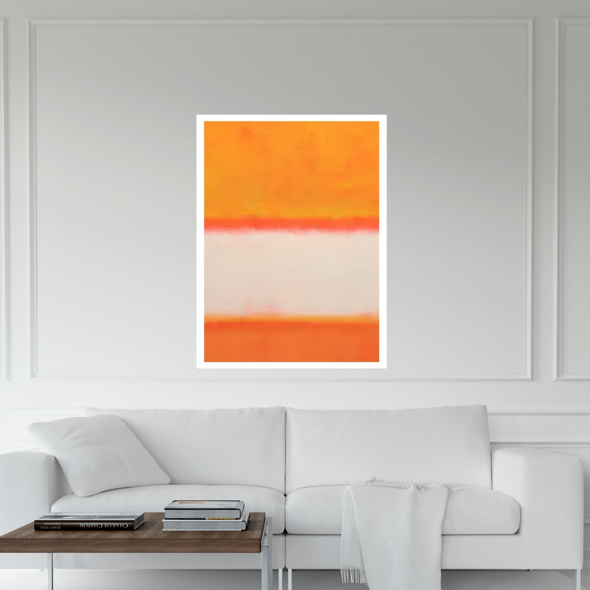 Mark Rothko Frame Canvas/Poster Art Reproduction, Rothko Reproduction, Modern Art Expressionism Painting - Y Canvas