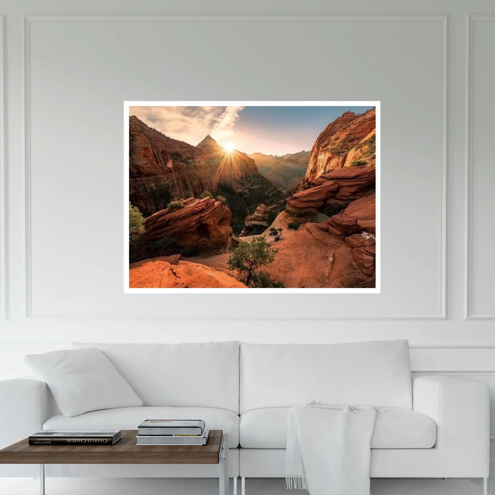 Zion Canvas Wall Art - Y Canvas