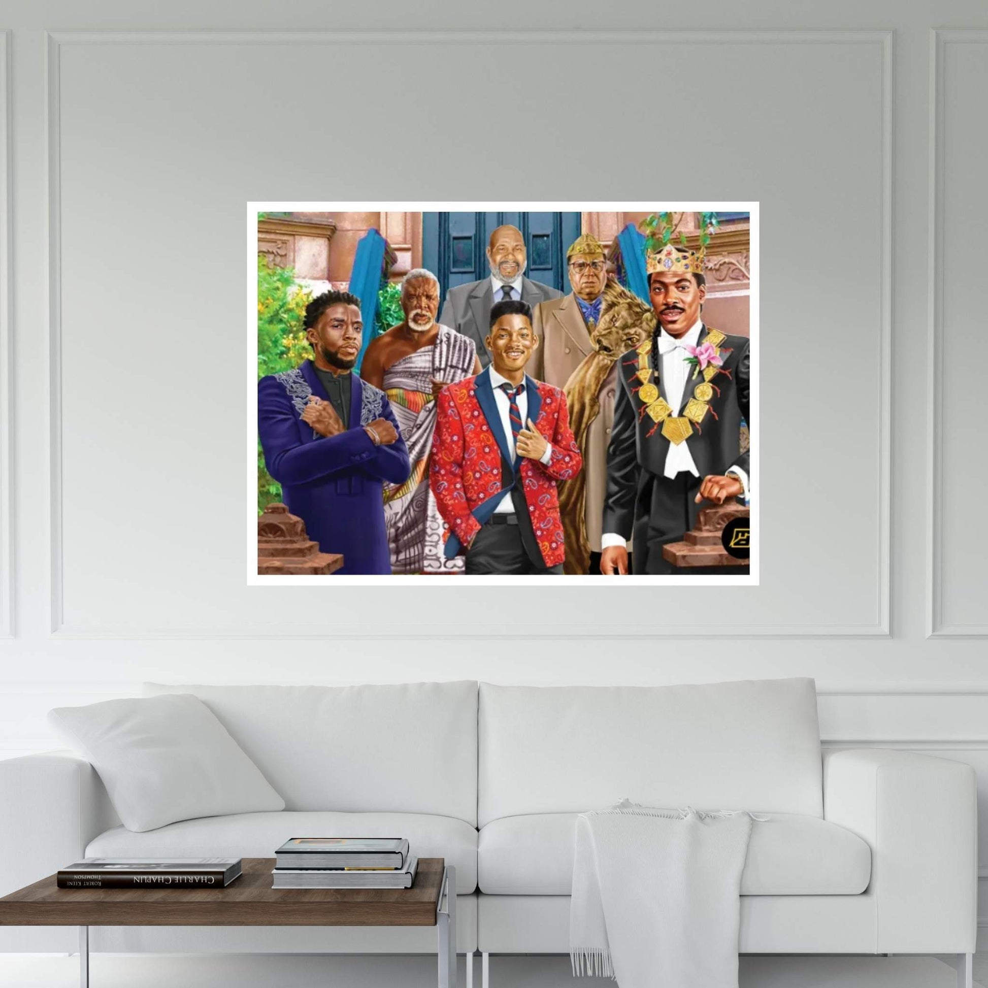 Princes II Kings Canvas Wall Art - Y Canvas