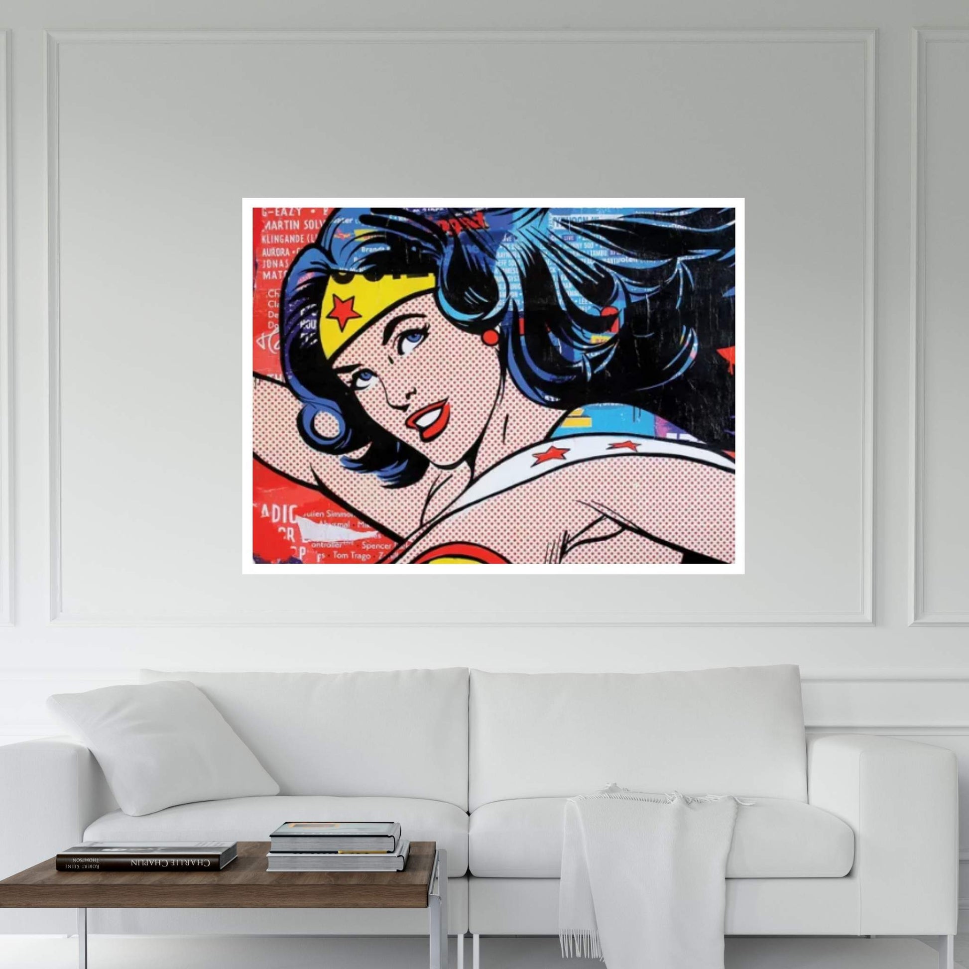 Wonder Woman I Canvas Wall Art - Y Canvas