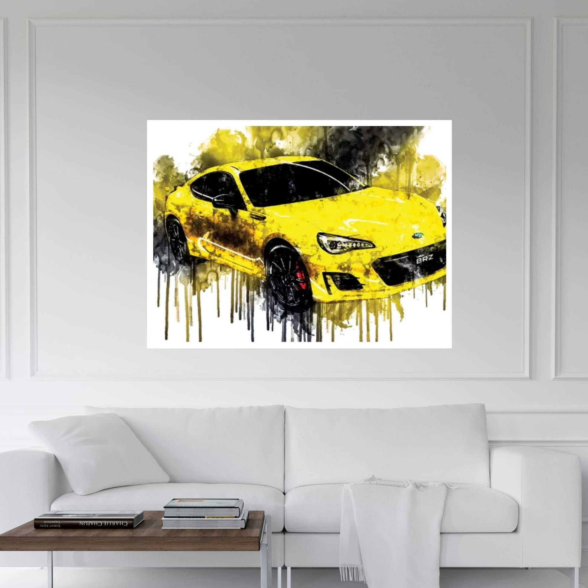 2017 Subaru BRZ Canvas Wall Art - Y Canvas