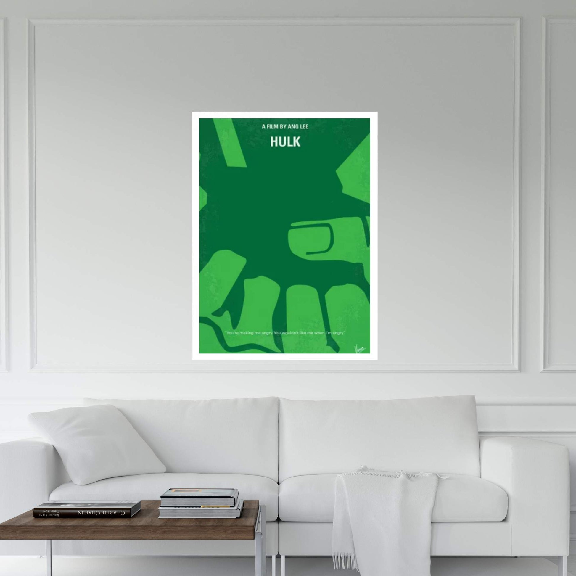 Hulk Poster Canvas Wall Art - Y Canvas