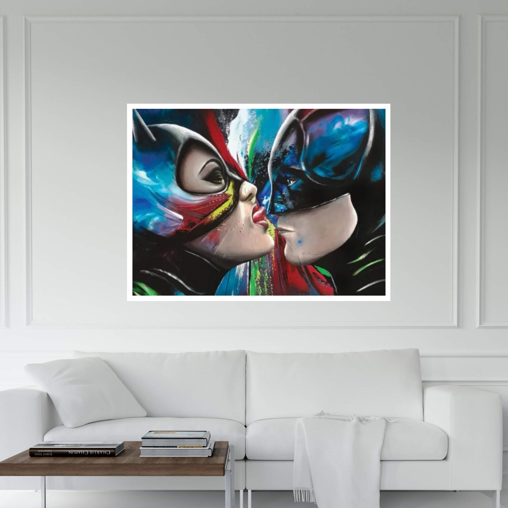 Super Love Canvas Wall Art - Y Canvas