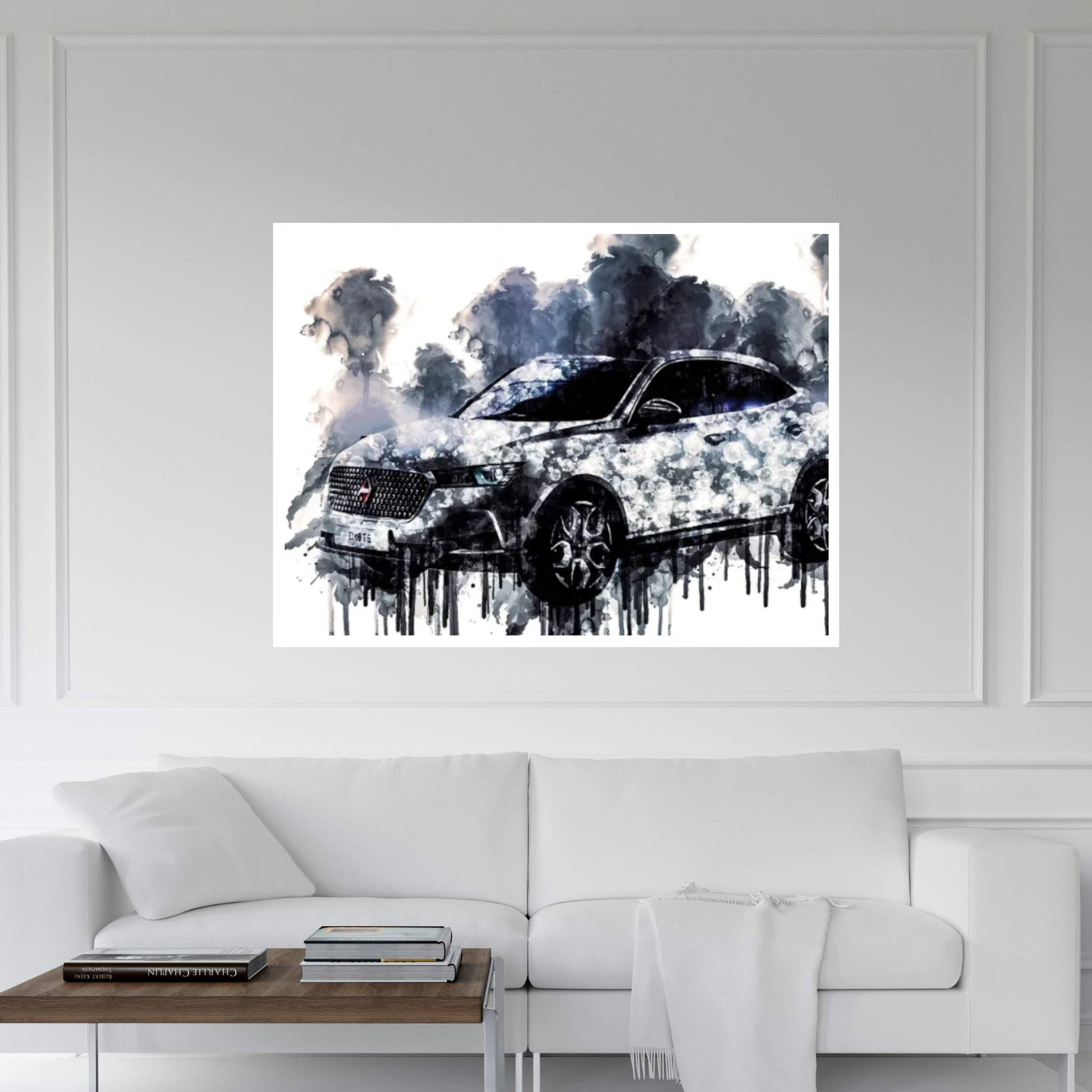 2017 Borgward BX6 TS Geneva Autoshow Canvas Wall Art - Y Canvas