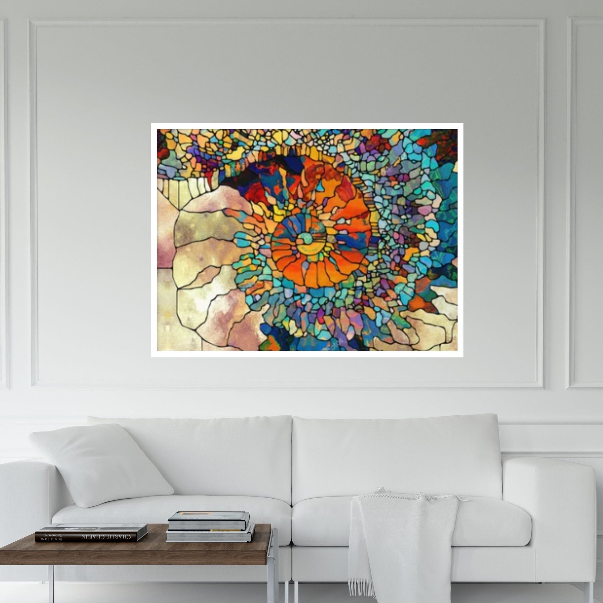 Large Lux Abstract Printing Canvas Print Wall Art, Wall Art Decoration - Y Canvas