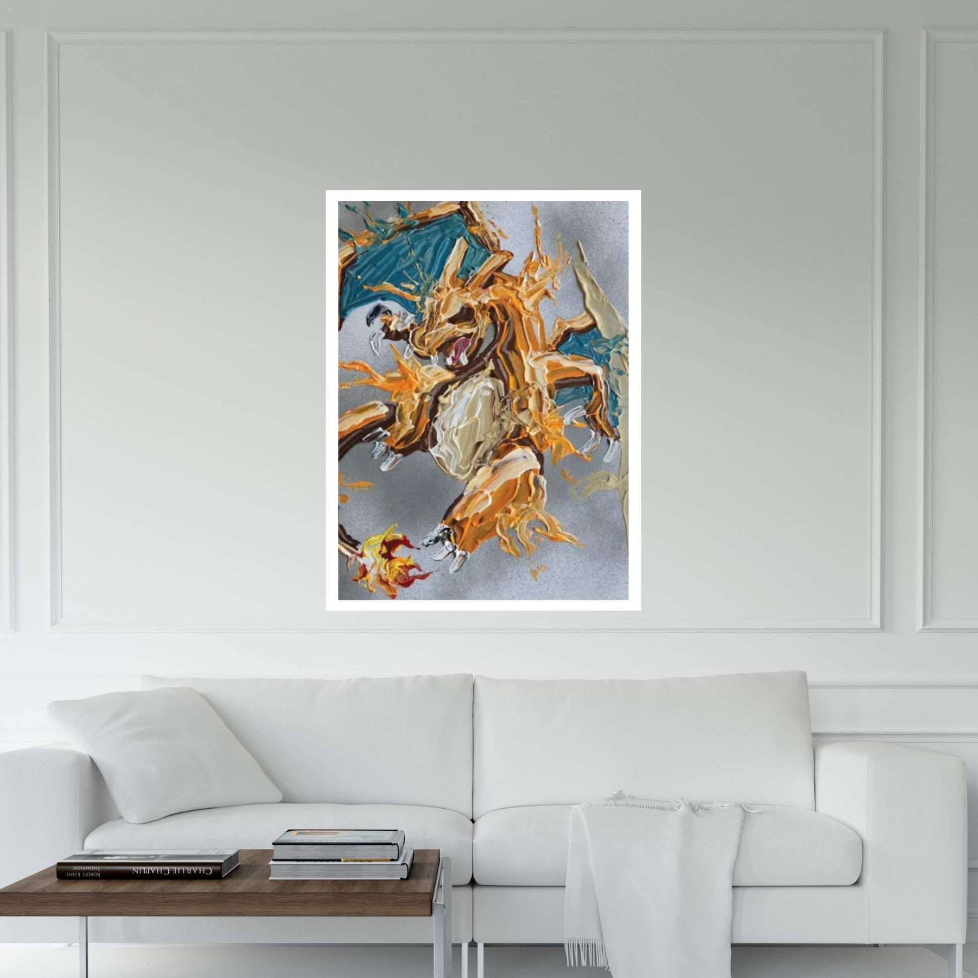 Pokémon - Charizard Canvas Wall Art - Y Canvas