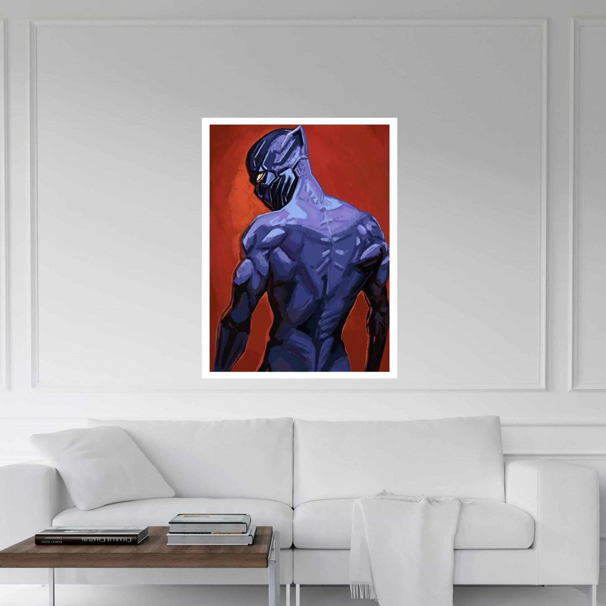 Black Panther Canvas Wall Art - Y Canvas