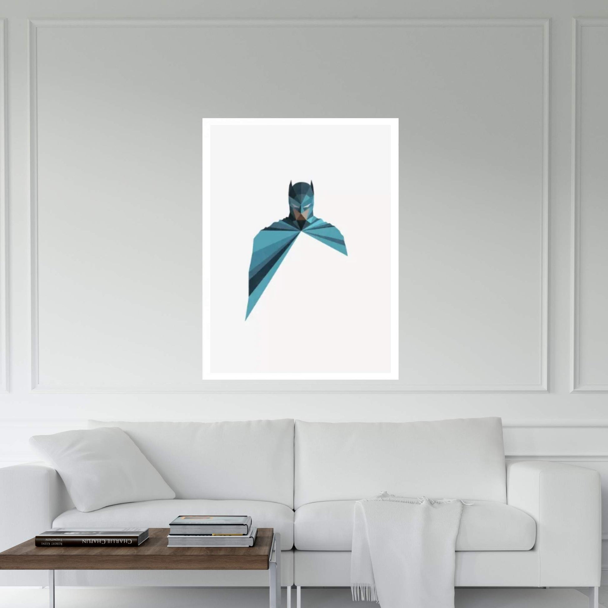 Dark As Knight Canvas Wall Art - Y Canvas