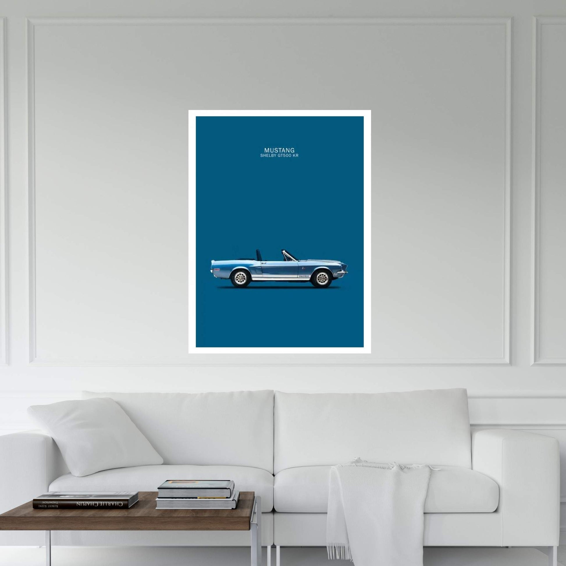 Ford Mustang Shelby GT500-KR Canvas Wall Art - Y Canvas