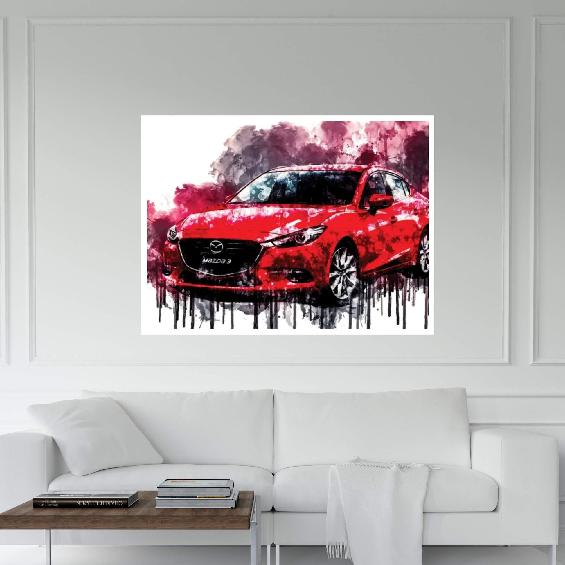 2017 Mazda Vehicle CLVII Canvas Wall Art - Y Canvas