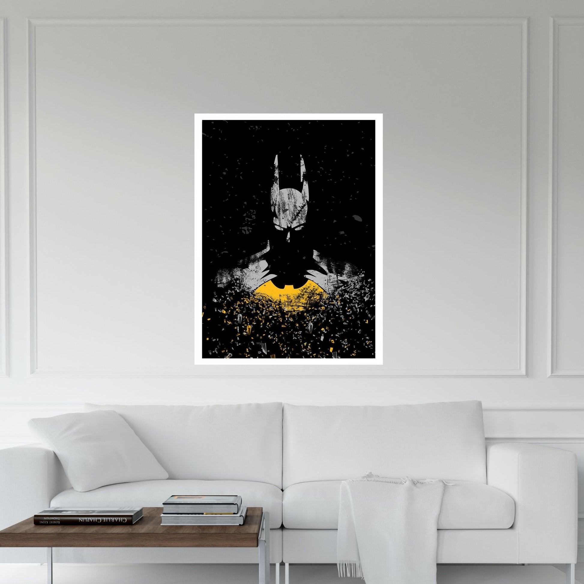 Batman Canvas Wall Art - Y Canvas