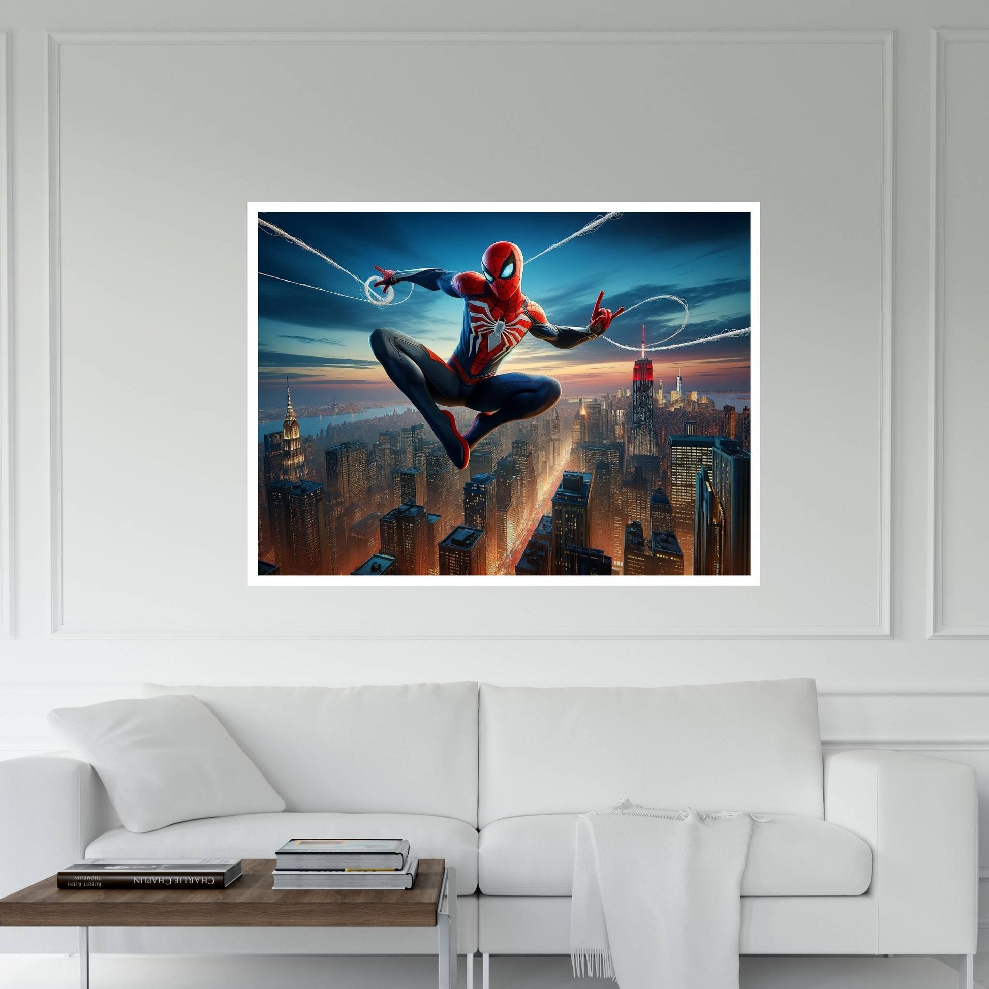 Spiderman Canvas Wall Art - Y Canvas