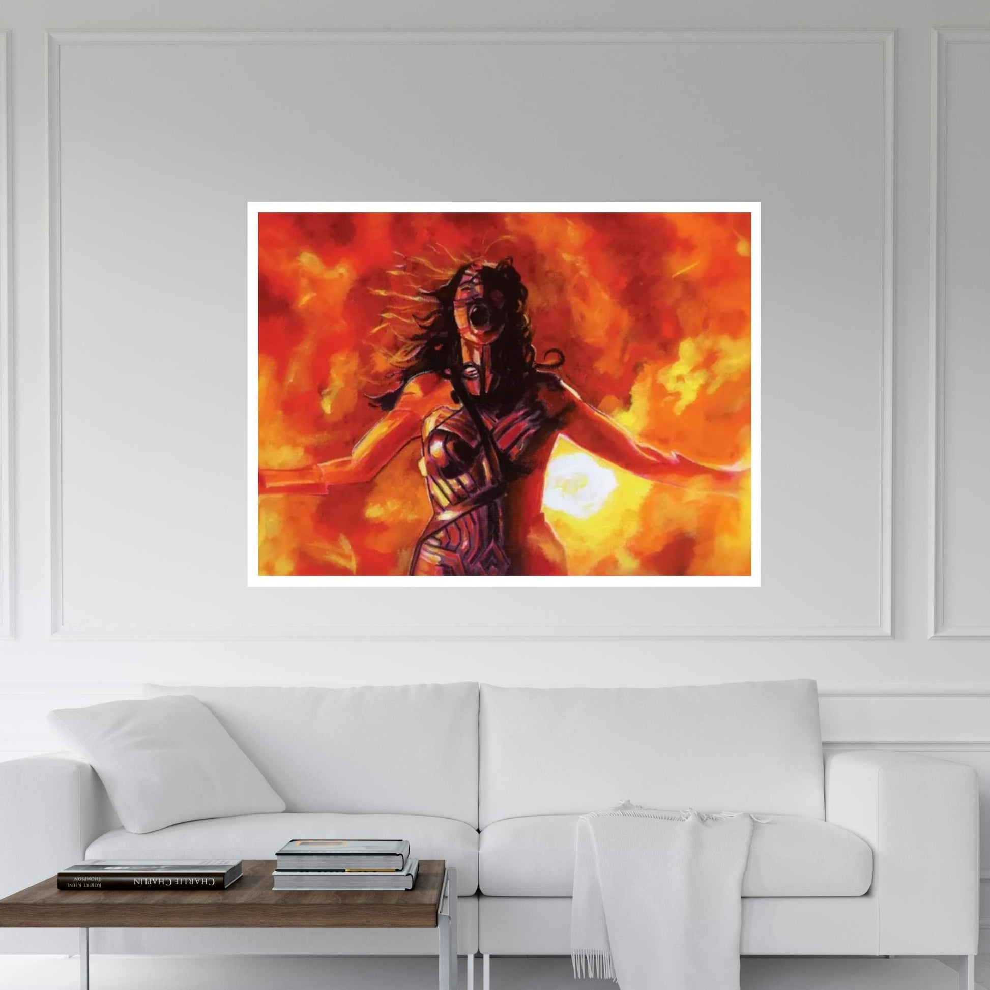 Roar Canvas Wall Art - Y Canvas