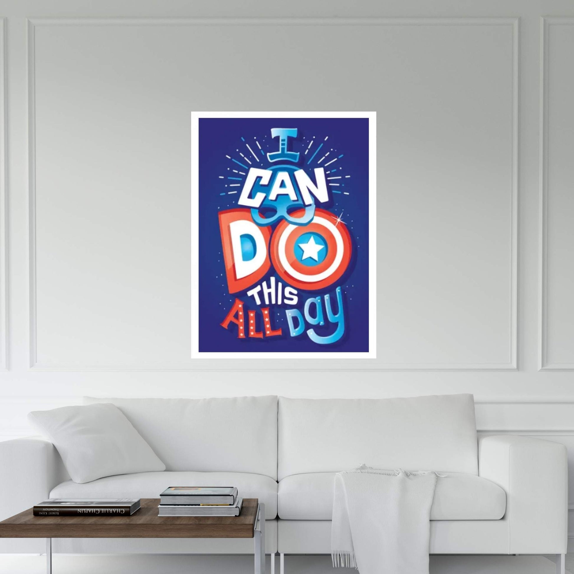 I Can Do This All Day Canvas Wall Art - Y Canvas