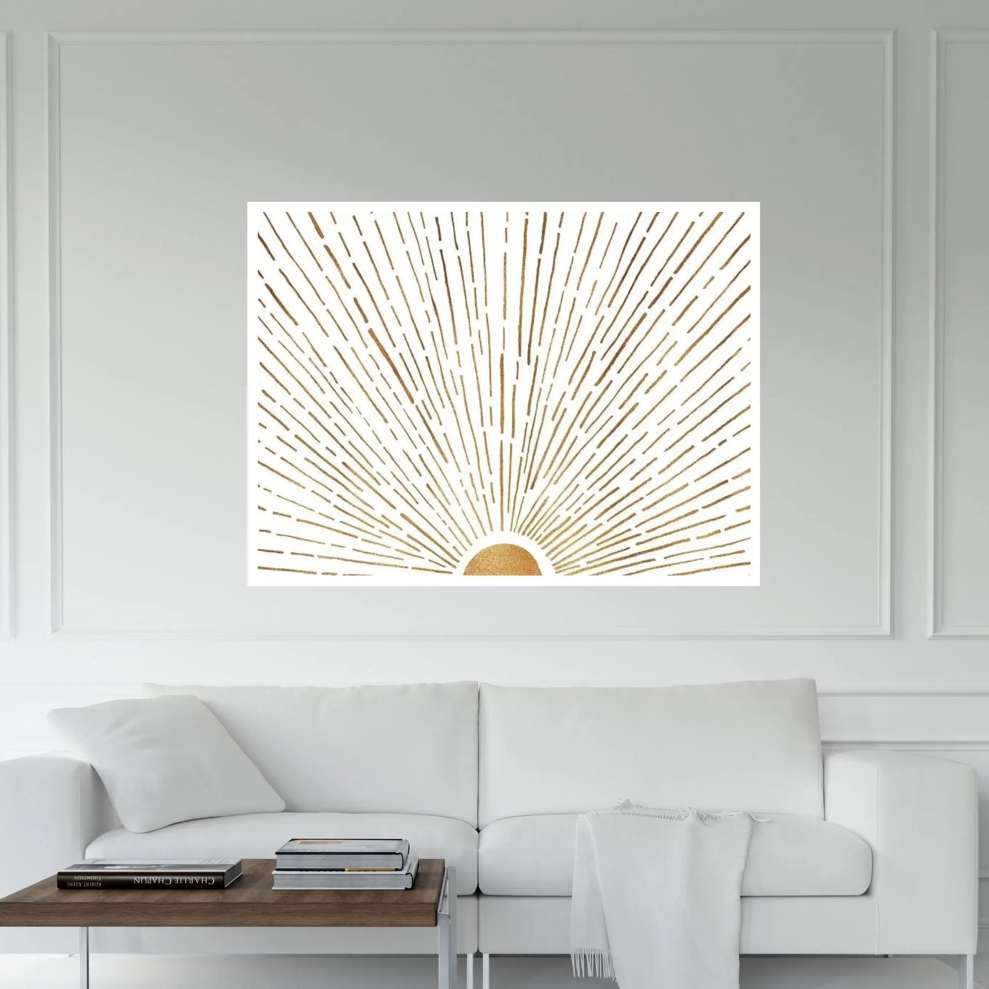 Let The Sunshine In Canvas Wall Art - Y Canvas