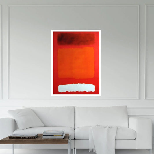 Mark Rothko Frame Canvas/Poster Art Reproduction, Rothko Reproduction - Y Canvas