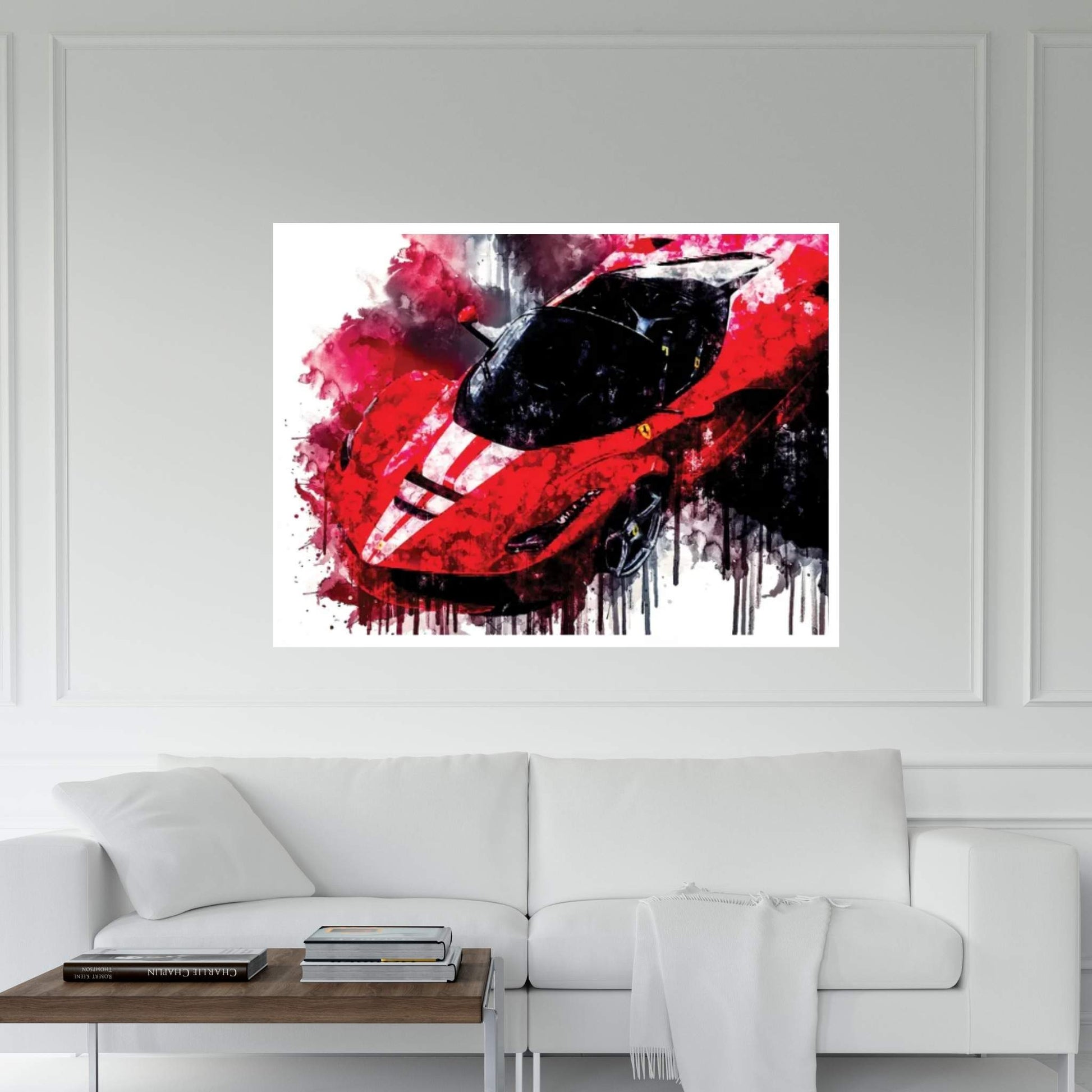 2017 Ferrari LaFerrari Aperta Vehicle LXXI Canvas Wall Art - Y Canvas