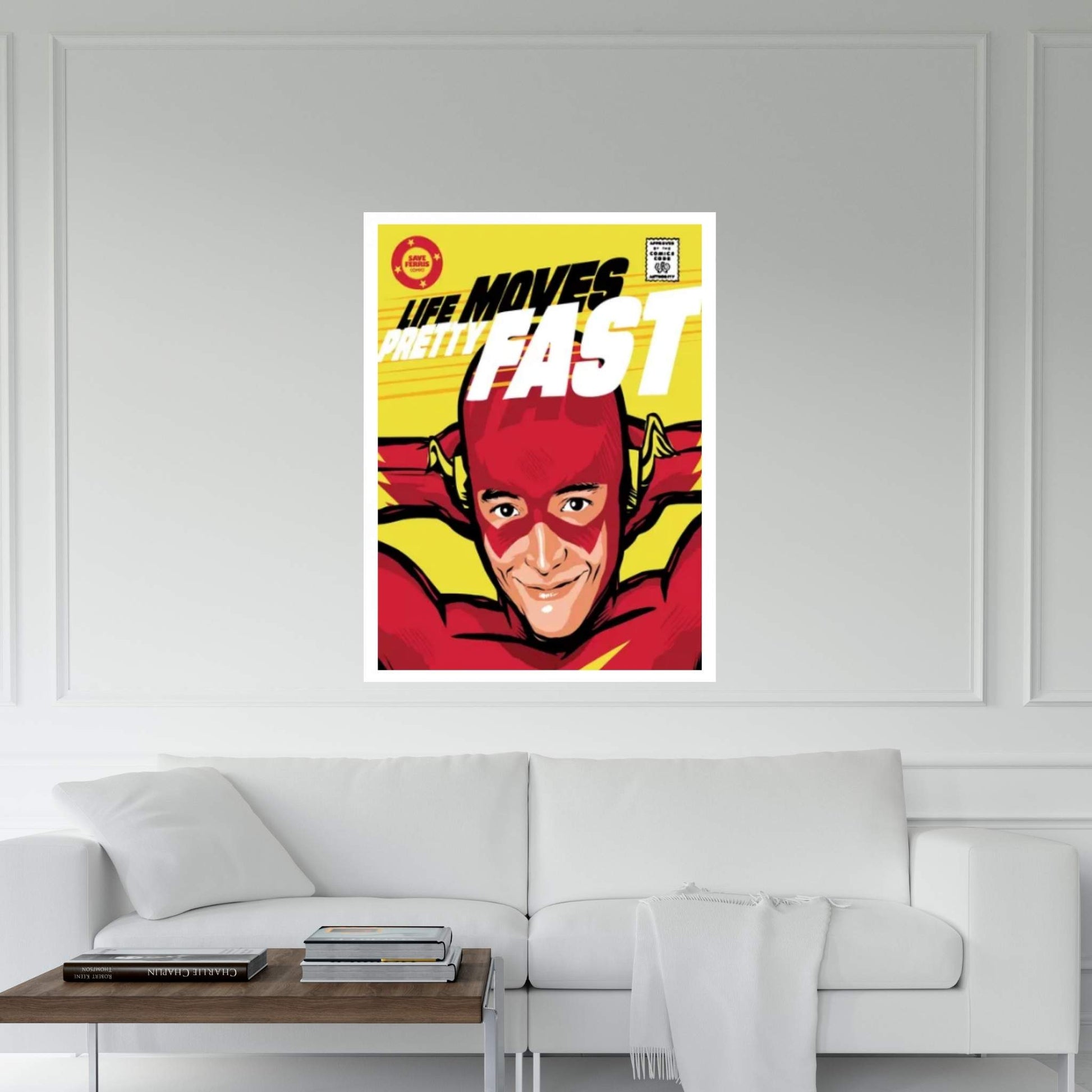 Flash Ferris Canvas Wall Art - Y Canvas