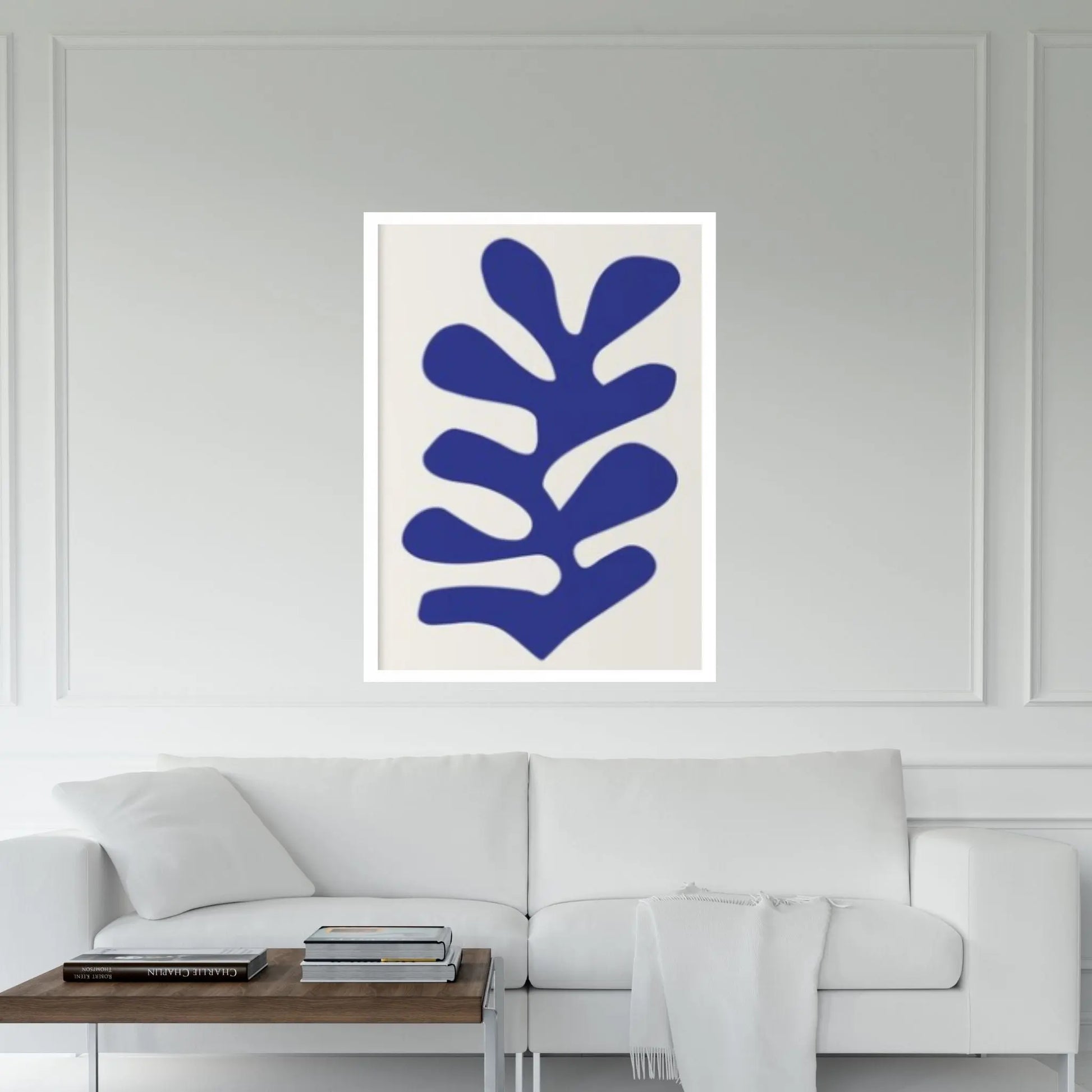 Henri Matisse Poster, Henri Matisse Print, Exhibition Print, Matisse Blue Line, Henri Matisse Wall art - Y Canvas