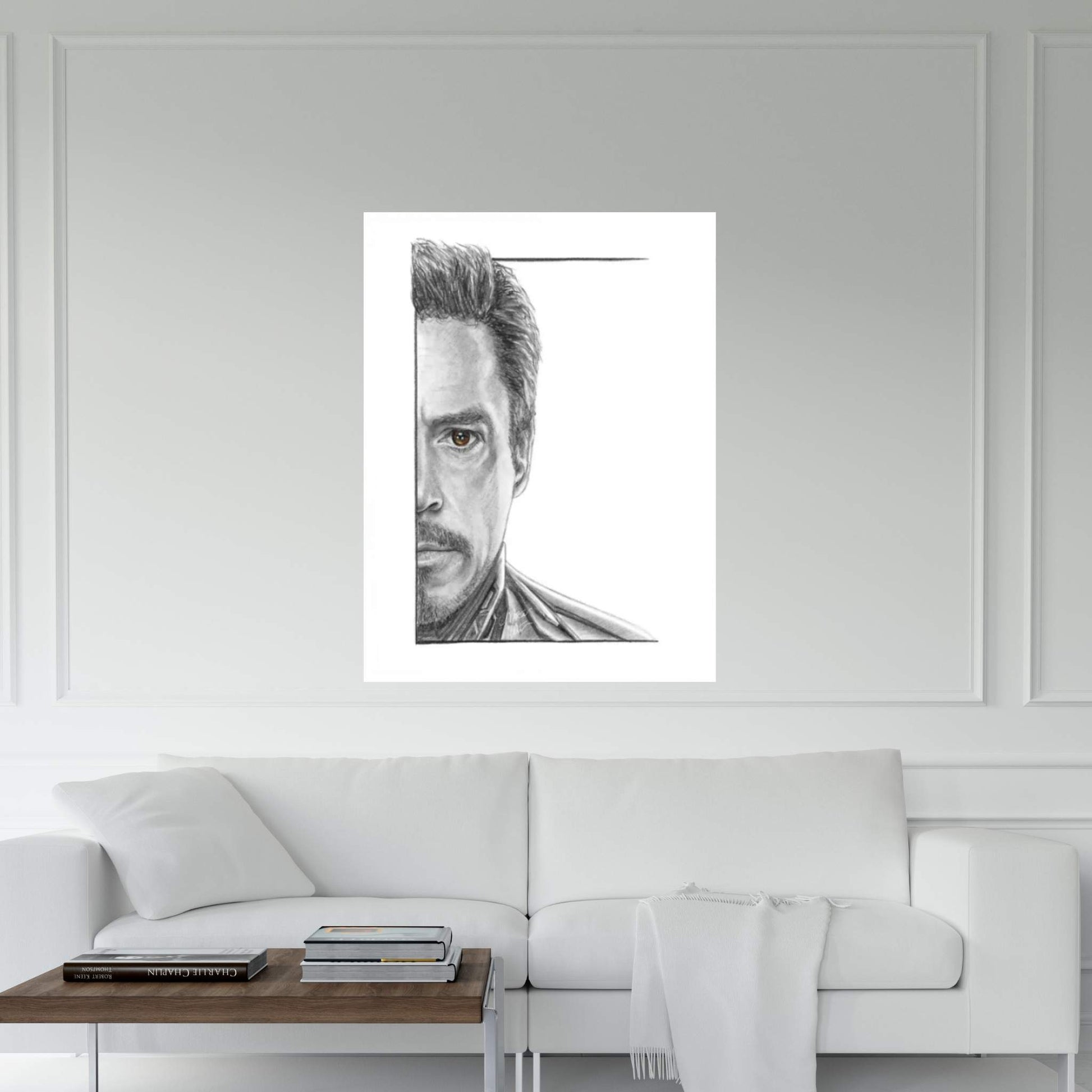 Tony Stark End Game Canvas Wall Art - Y Canvas