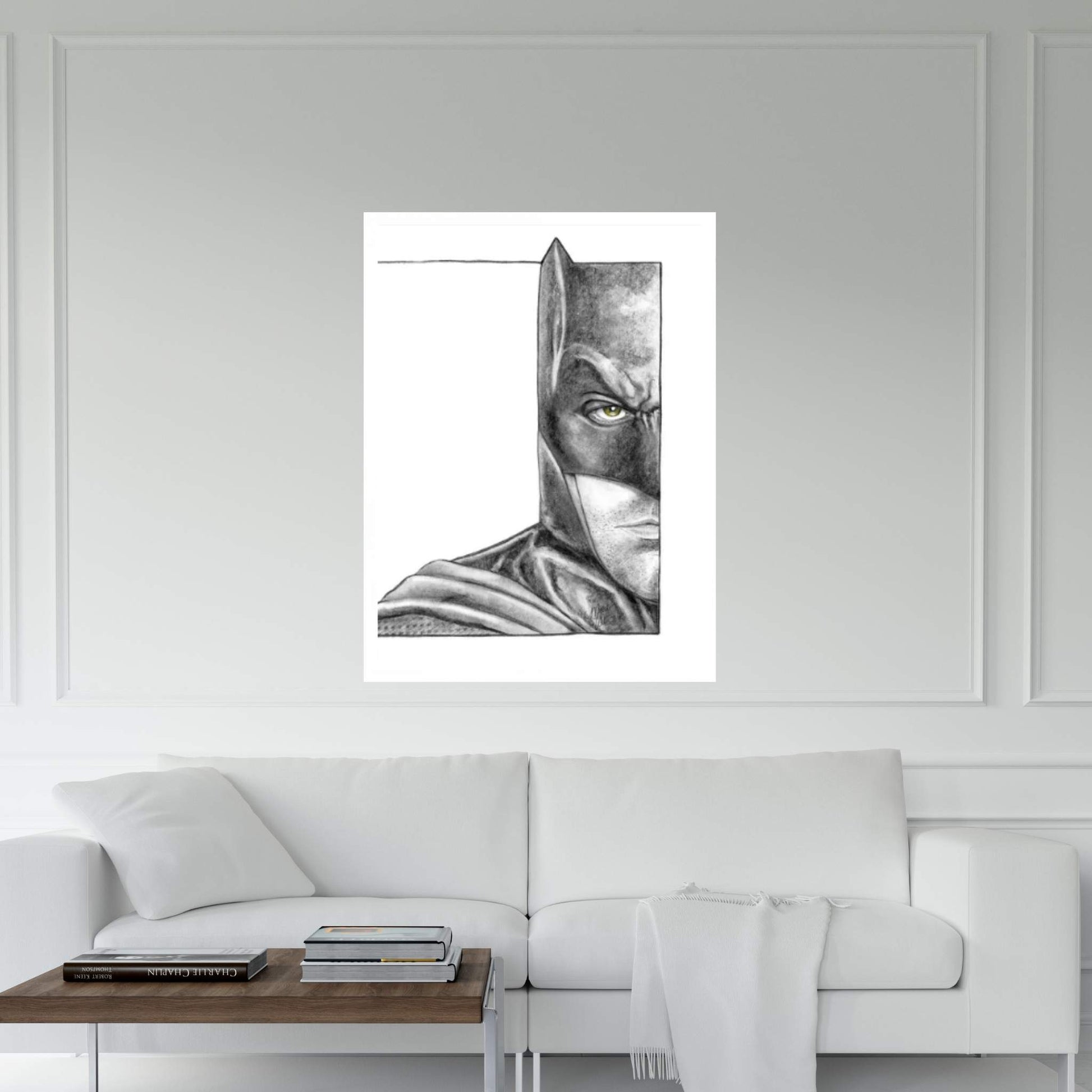 Batman Canvas Wall Art - Y Canvas