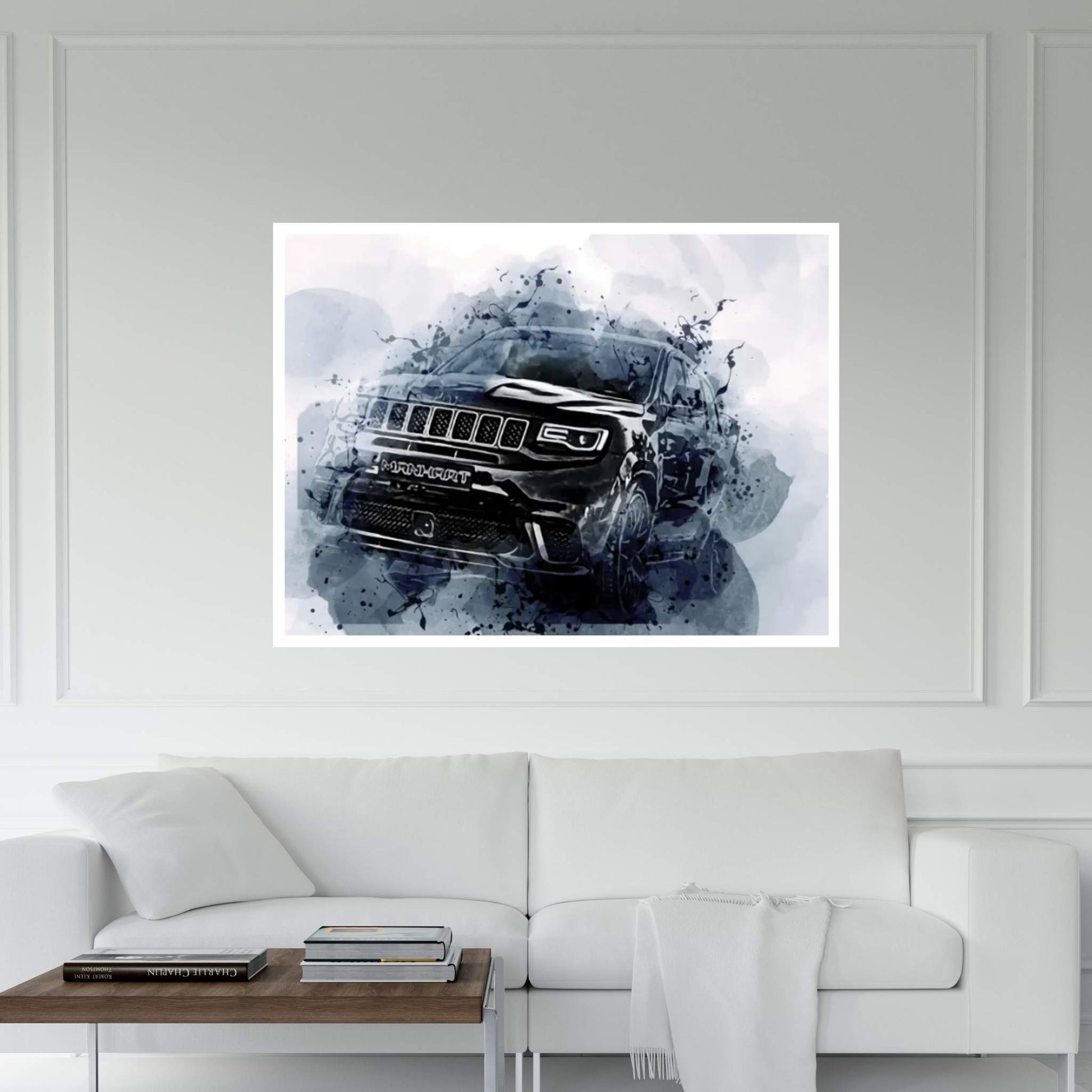 Jeep Grand Cherokee Manhart Gc VIII00 Wk2 Exterior Canvas Wall Art - Y Canvas