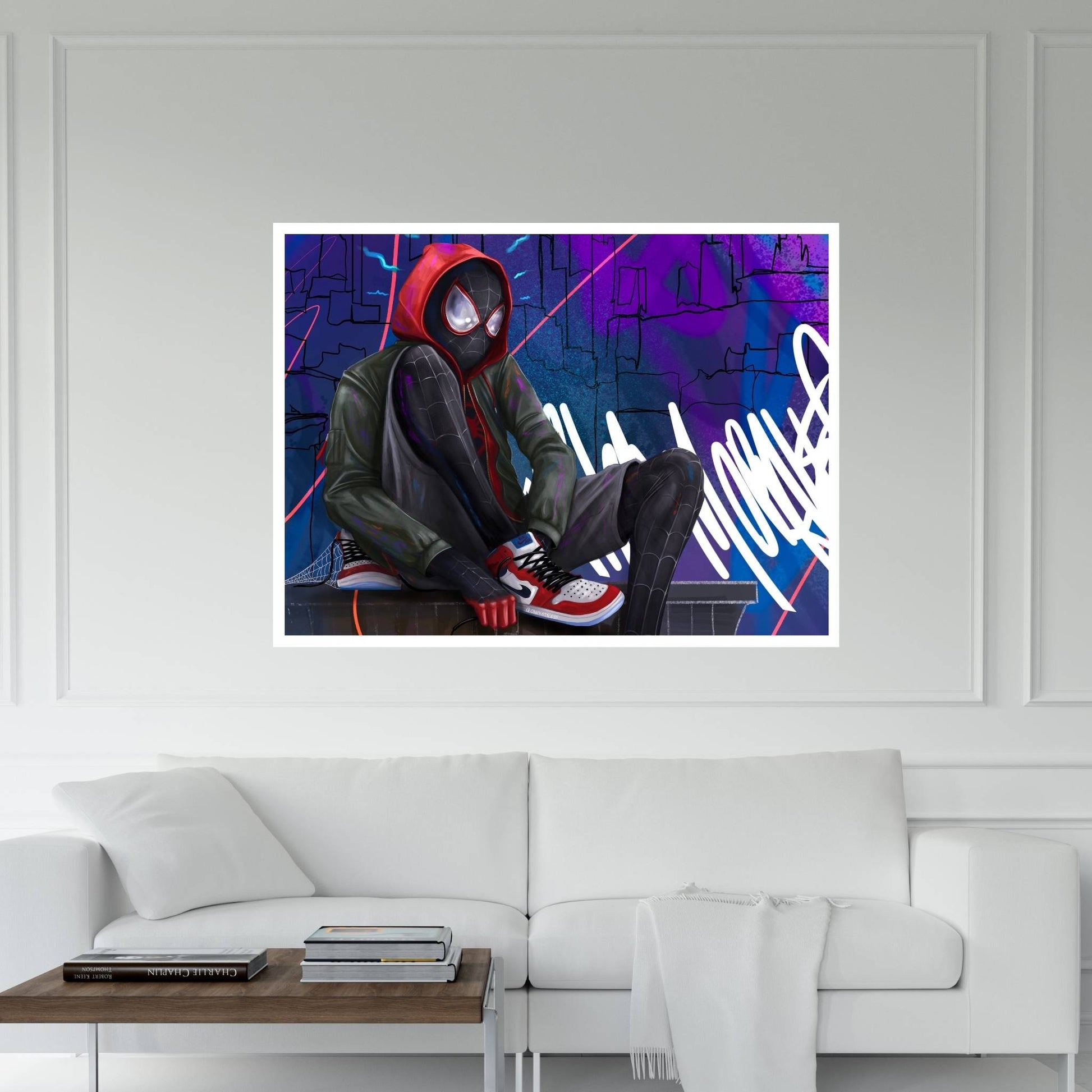 Spiderman Canvas Wall Art - Y Canvas