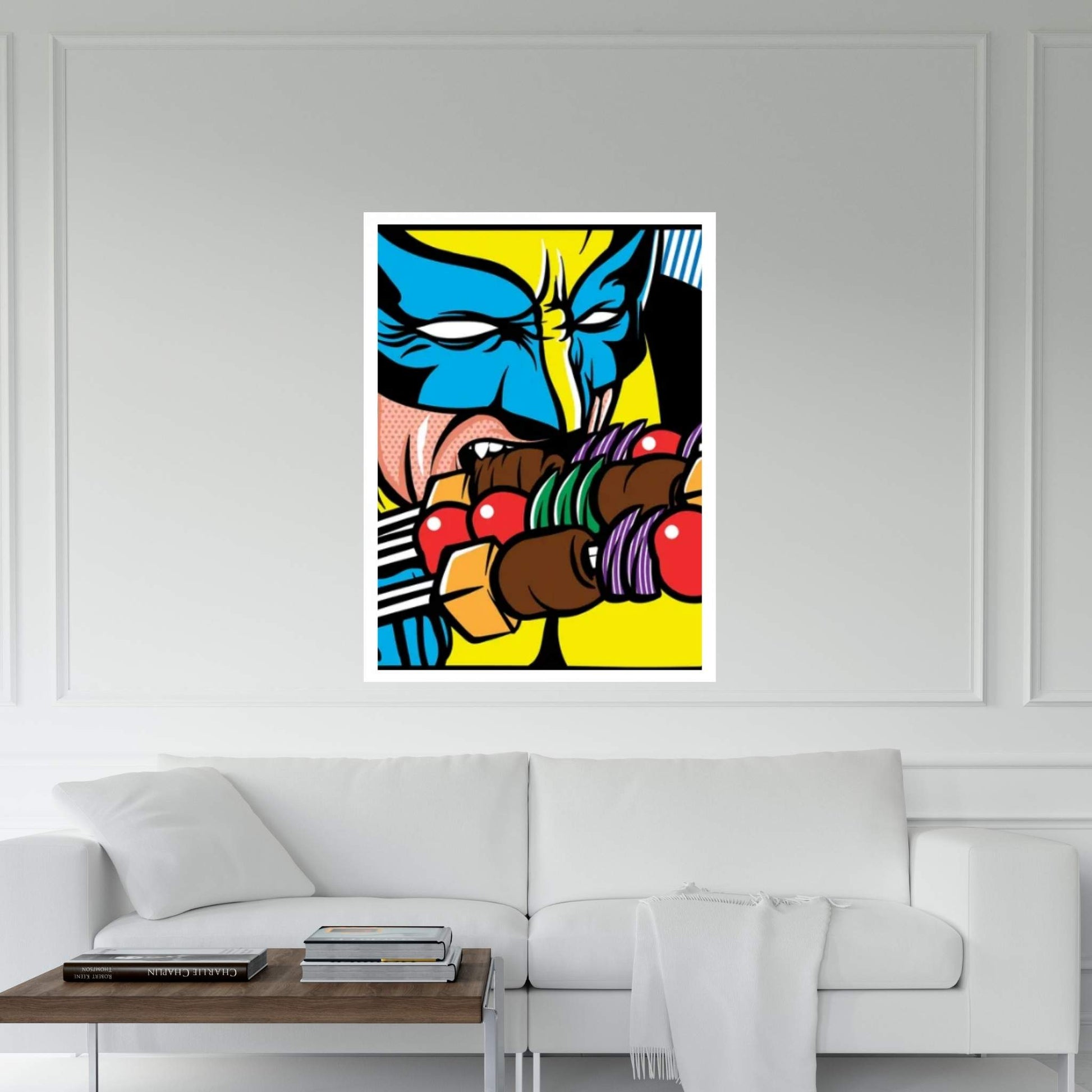 Berserker Skewers Canvas Wall Art - Y Canvas