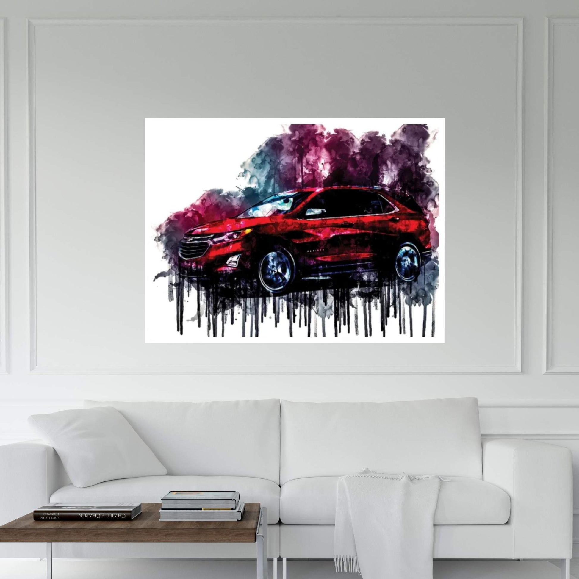 2018 Chevrolet Equinox Canvas Wall Art - Y Canvas