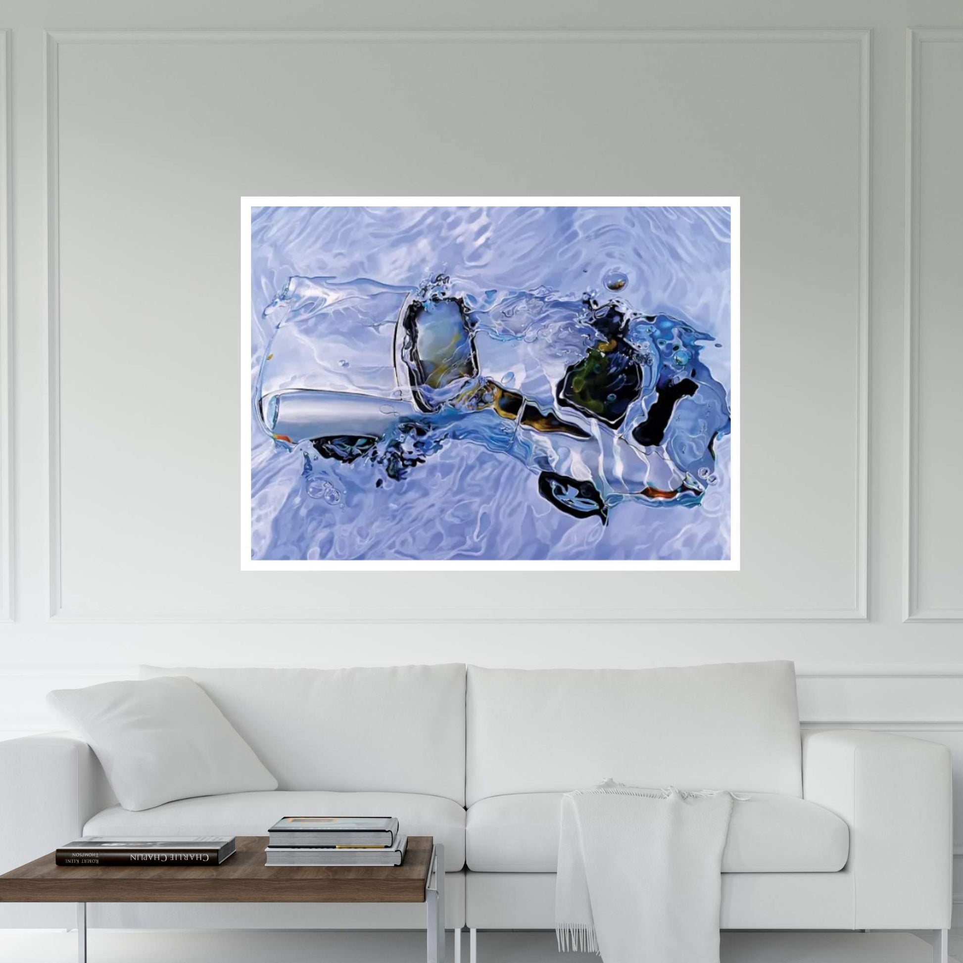 Chlorine V Canvas Wall Art - Y Canvas