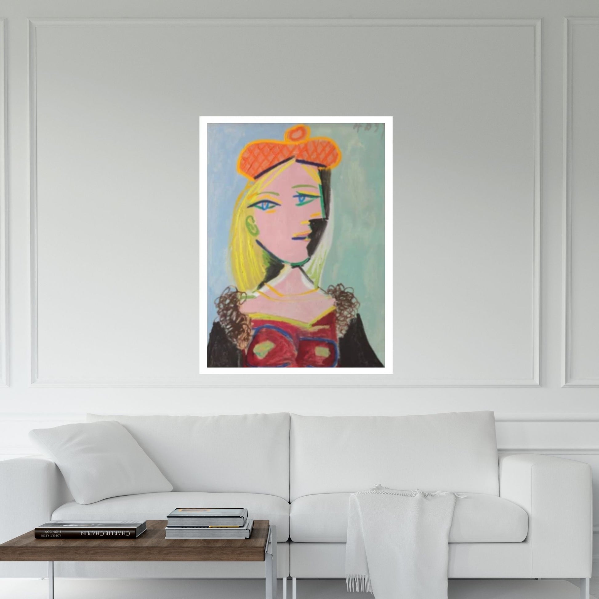 Pablo Picasso Marie-Therese Exhibition Canvas Wall Art, Pablo Picasso Print - Y Canvas