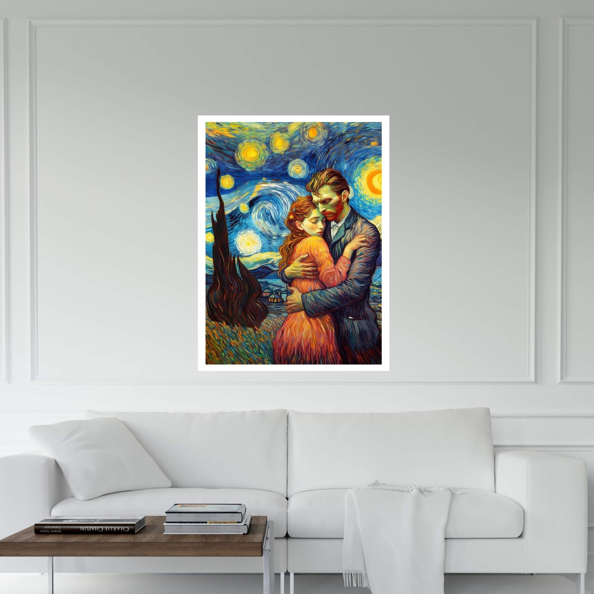 Van Gogh Love Reproduction Canvas Wall Art - Y Canvas