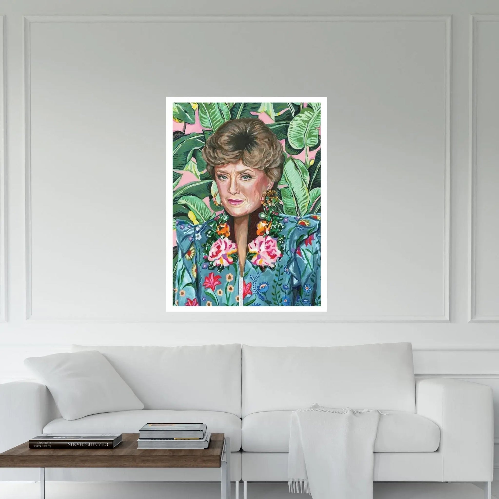 Blanche Canvas Wall Art - Y Canvas