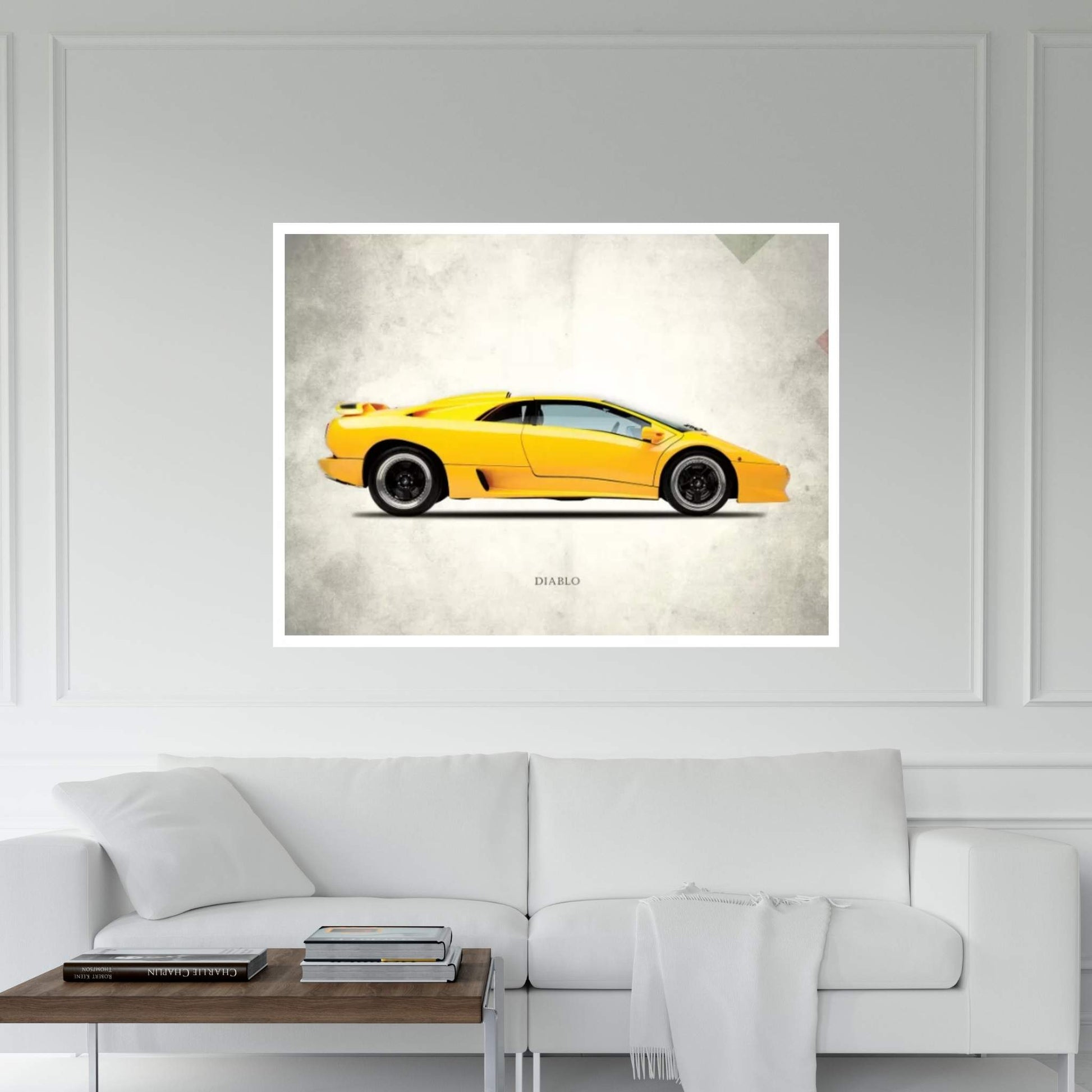 1988 Lamborghini Diablo Canvas Wall Art - Y Canvas