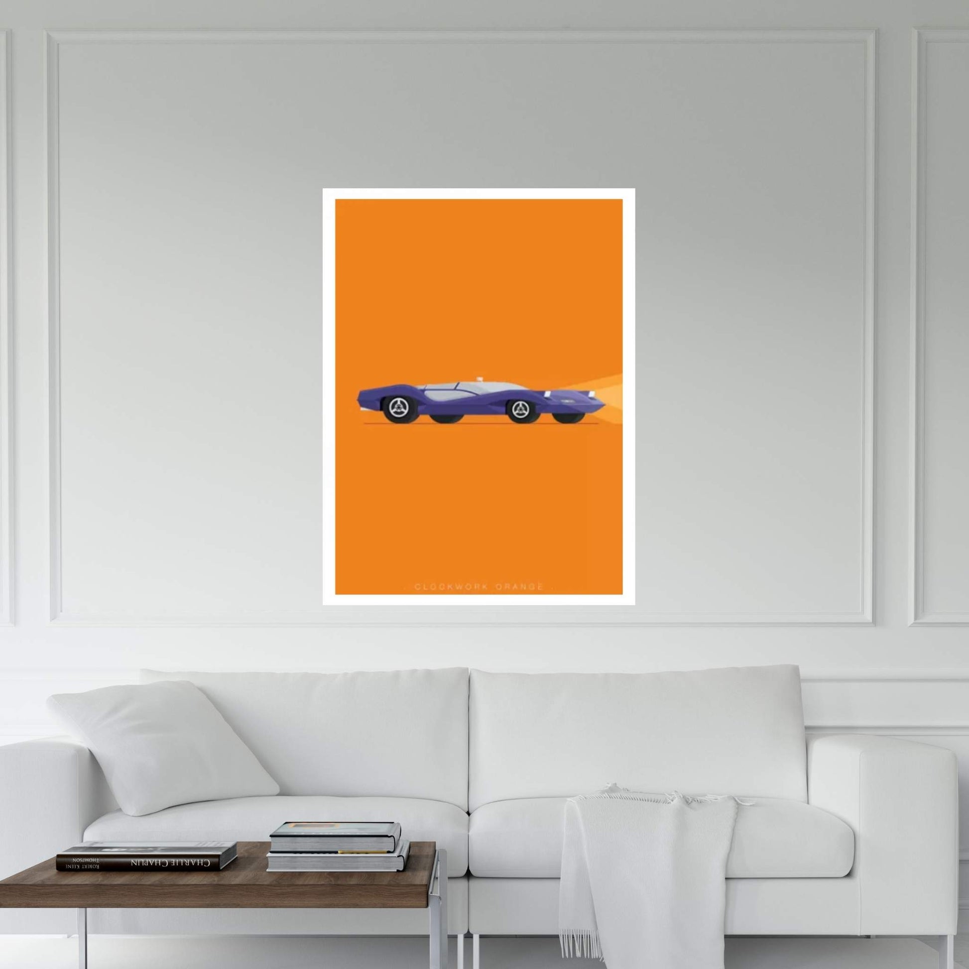 A Clockwork Orange Canvas Wall Art - Y Canvas