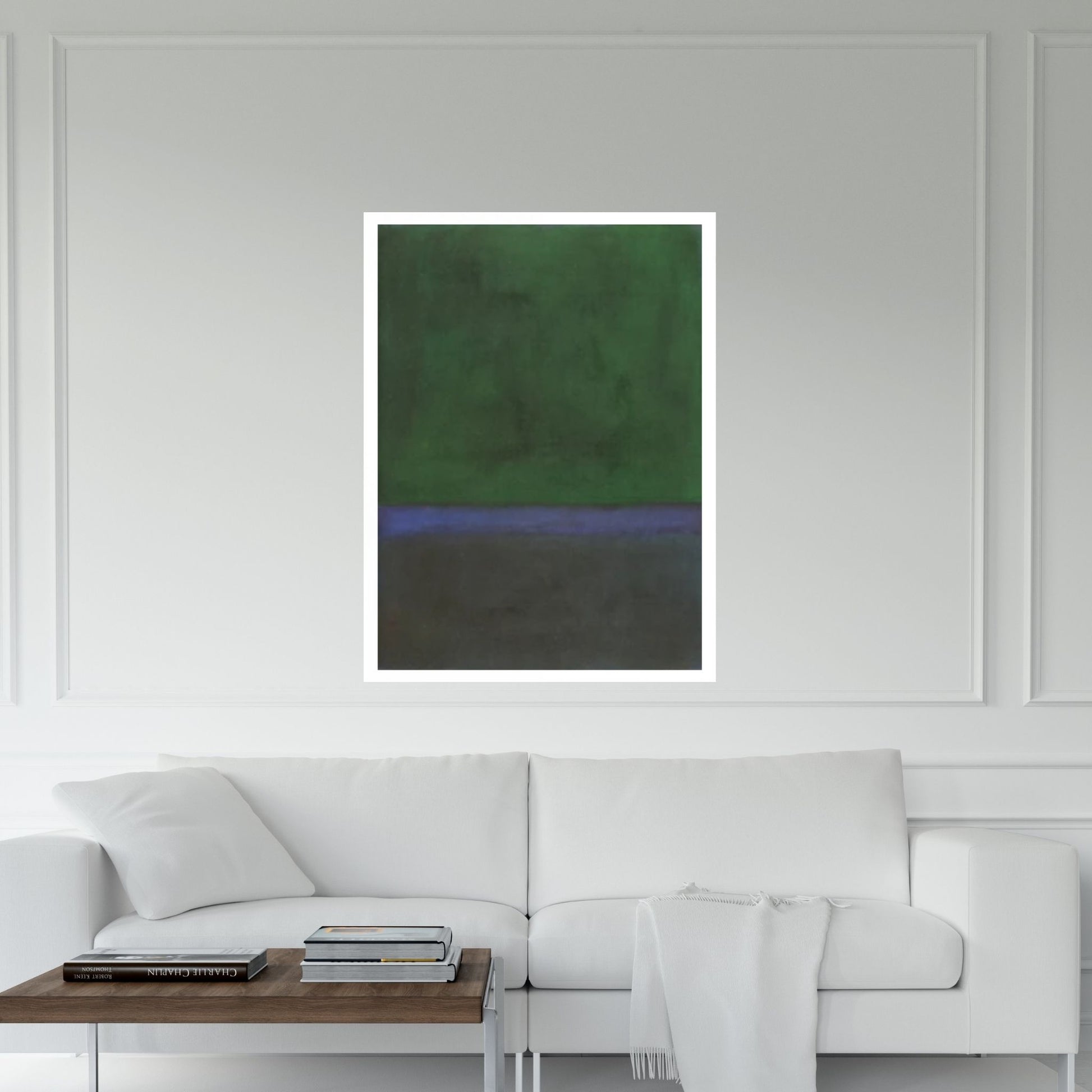 Mark Rothko Frame Canvas/Poster Art Reproduction, Rothko Reproduction, Modern Art Expressionism Painting - Y Canvas